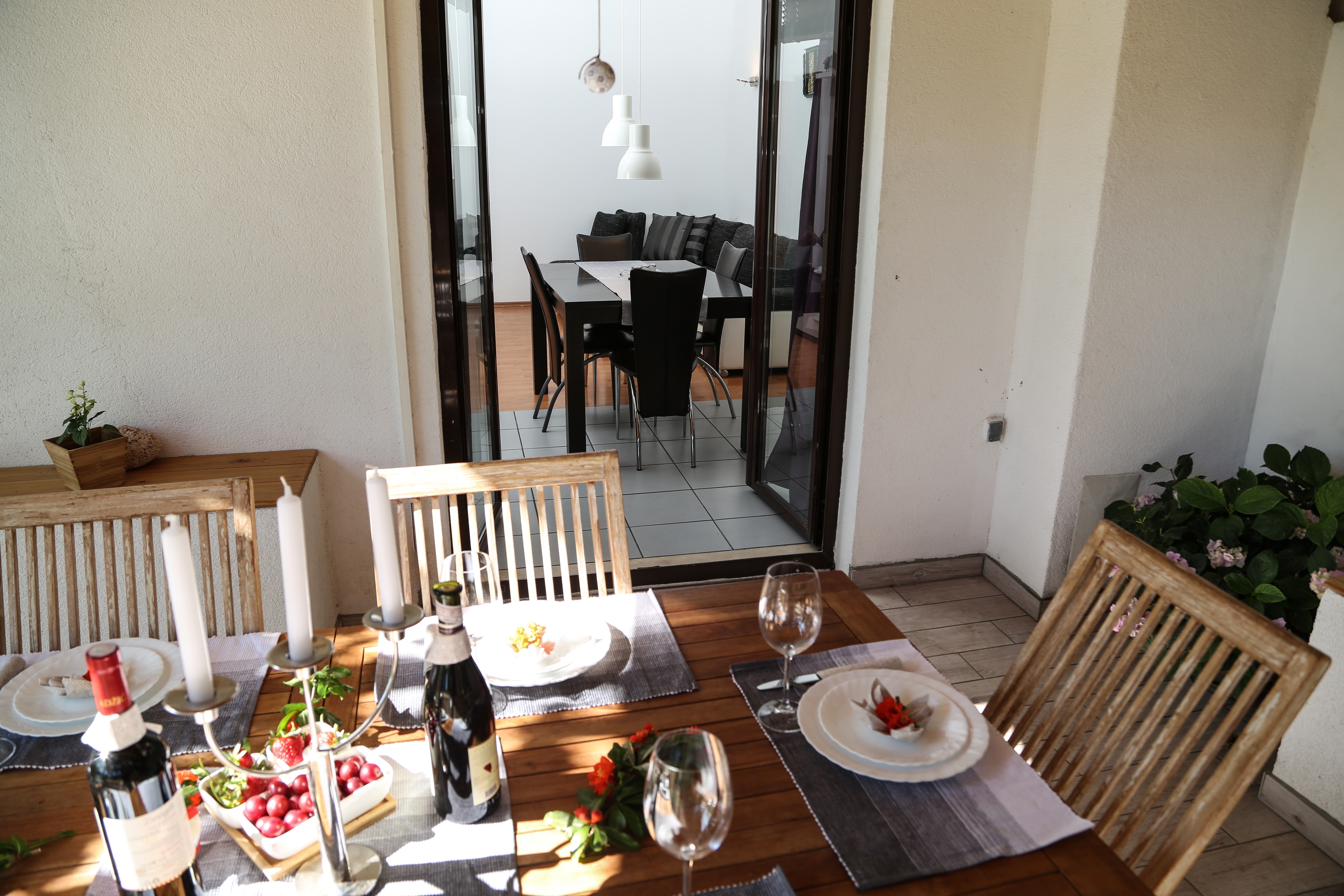 Three bedroom apartment with terrace and sea view Jelsa, Hvar  A-b