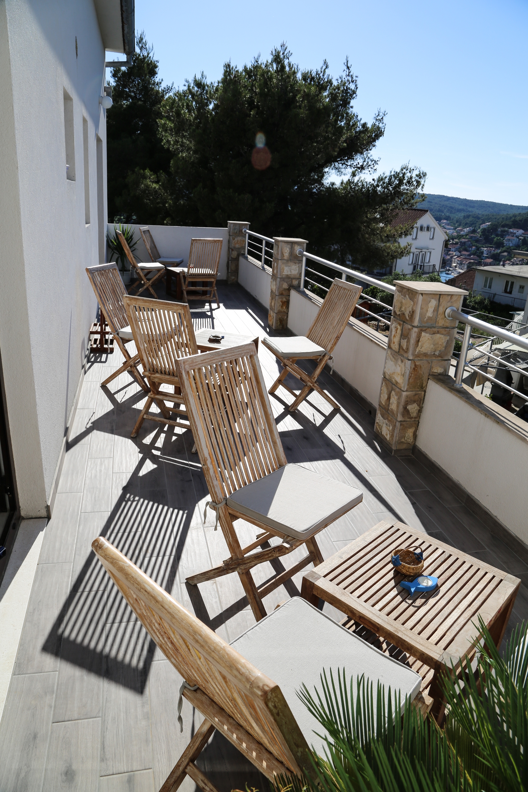 Three bedroom apartment with terrace and sea view Jelsa, Hvar  A-b