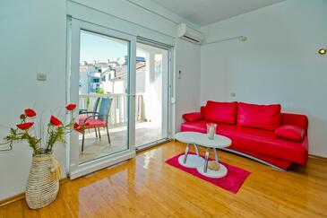 Dnevna soba Hvar, Dnevna soba v nastanitvi vrste apartment, dostopna klima in WiFi.