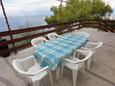 Pobij, Terraza in the apartment, with a sea view y WiFi.