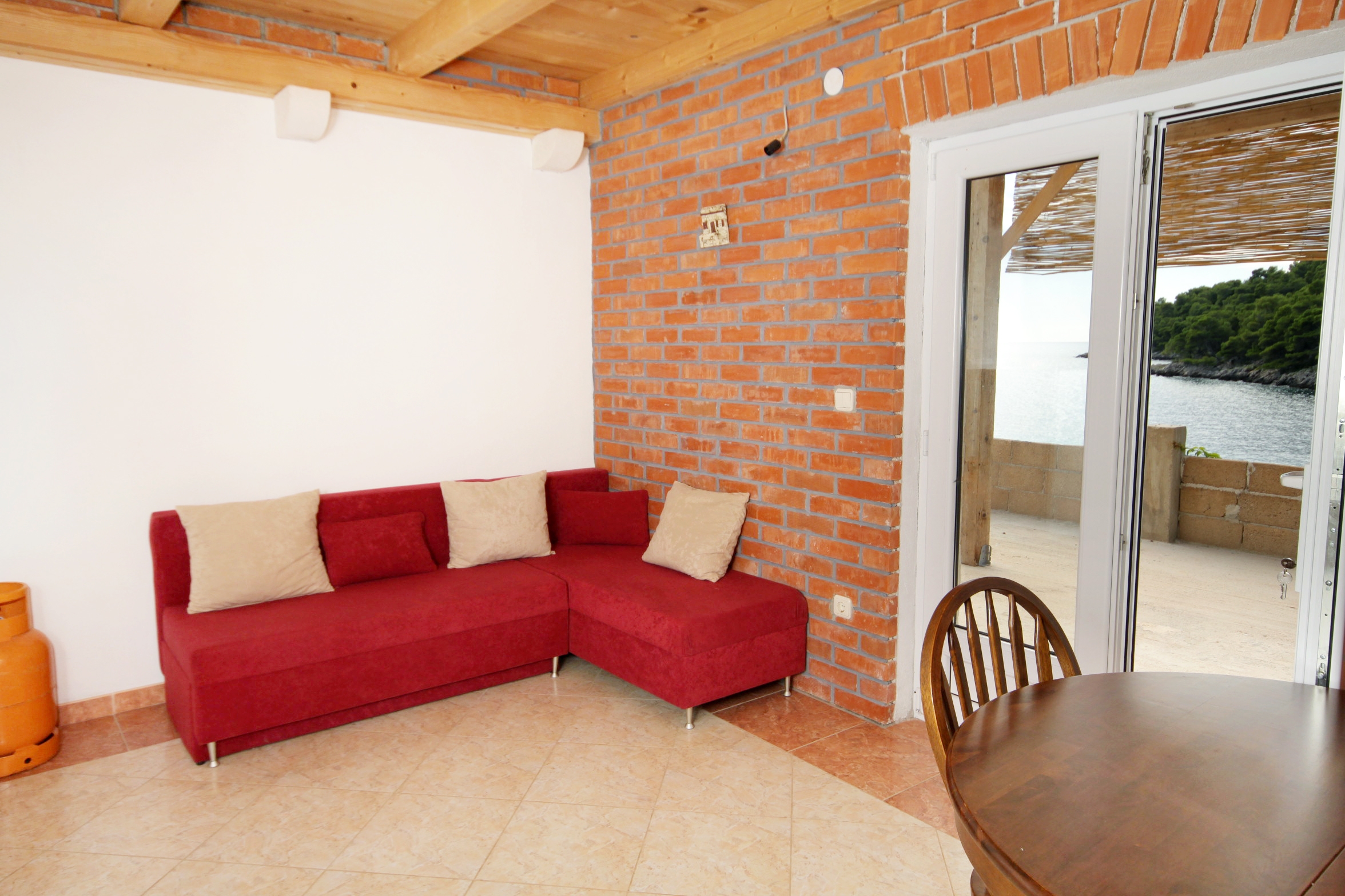 Two bedroom apartment near beach Cove Skozanje, Hvar (A-5713-a)