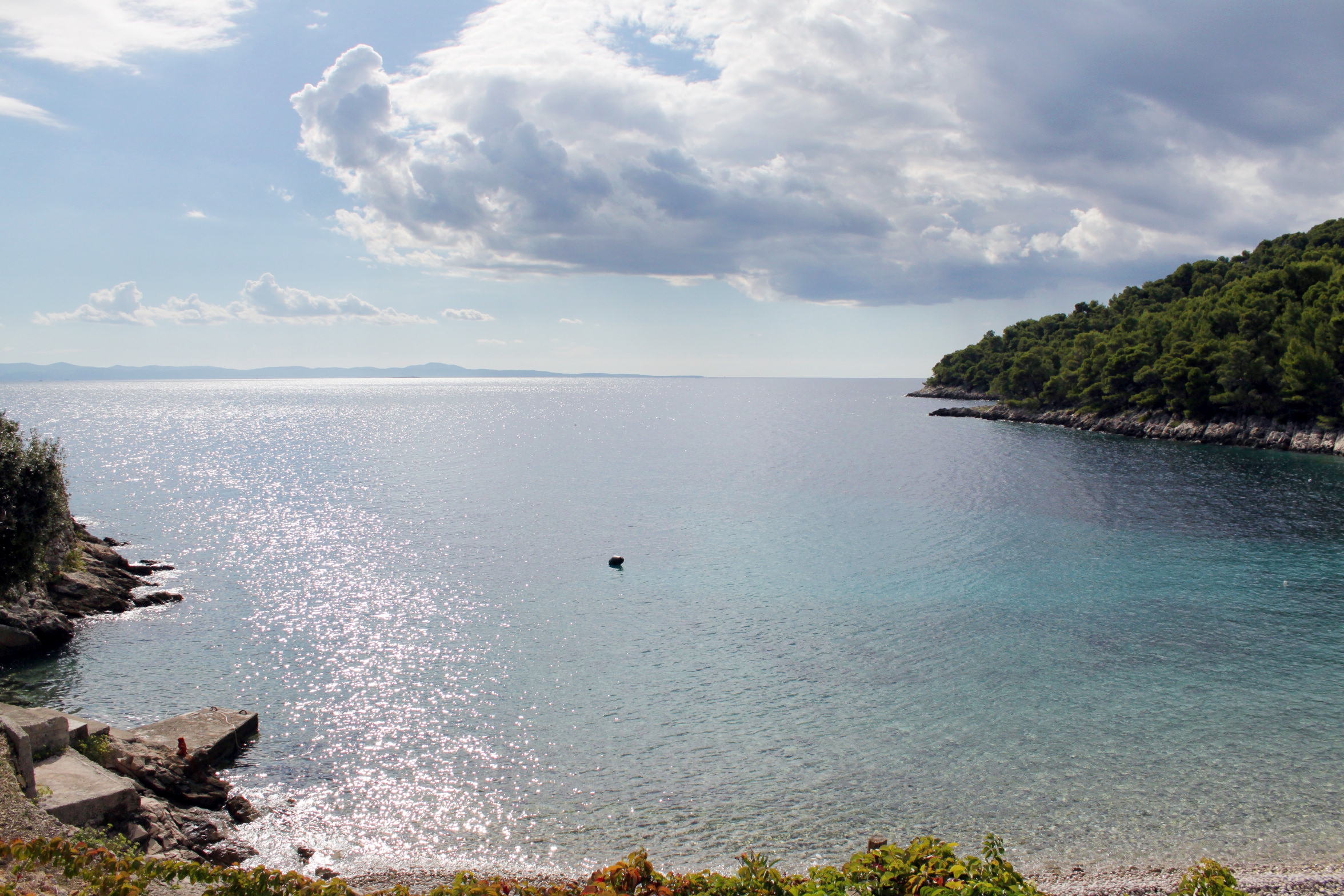 Two bedroom apartment near beach Cove Skozanje, Hvar  A-a