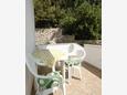 Terrace 2 Hvar, Terrace 2 in the apartment, with a sea view and WiFi.