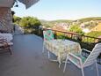 Terrace Jelsa, Terrace in the apartment, with a sea view and WiFi.