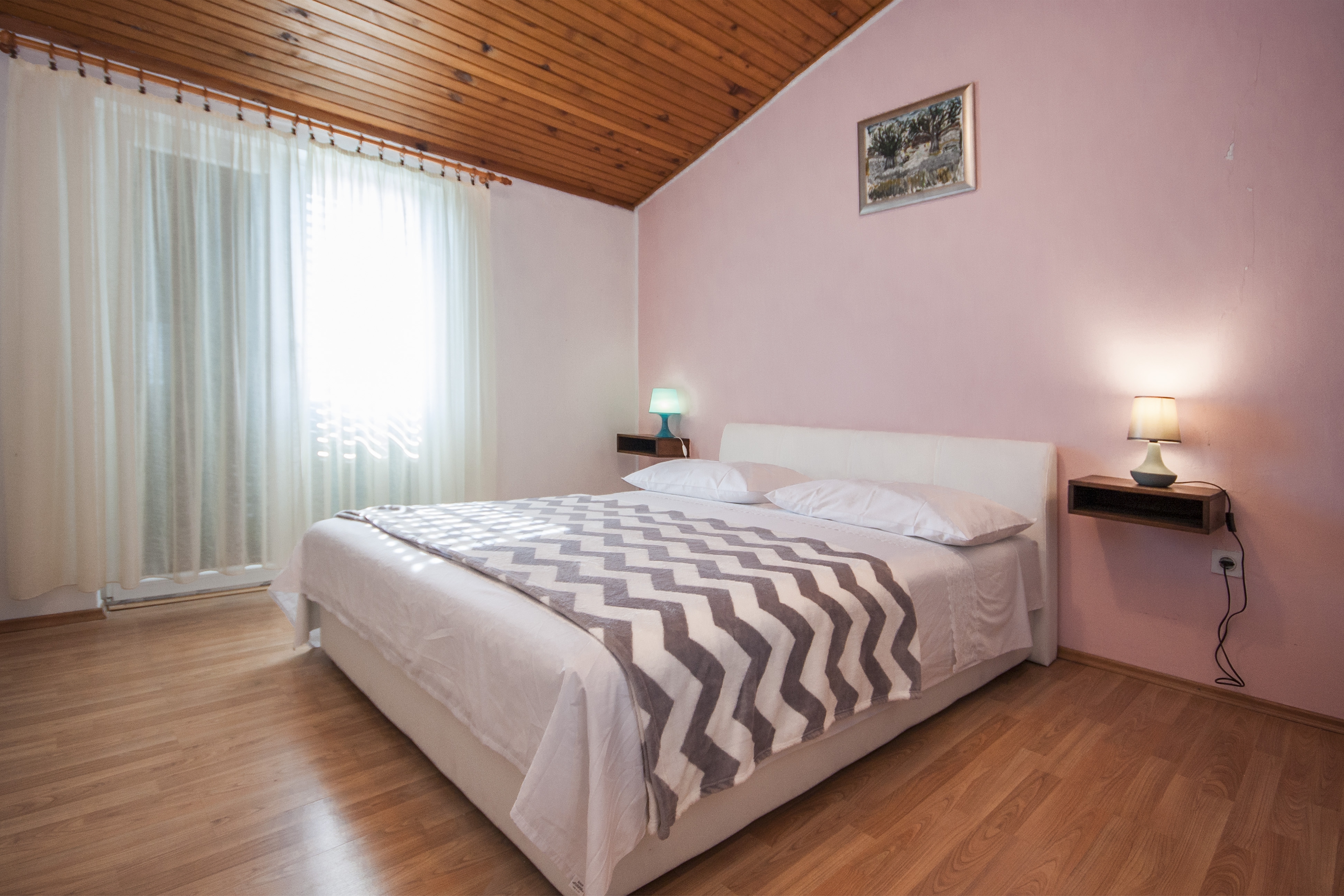 Four bedroom apartment with terrace and sea view Brodarica, Šibenik  A-b