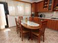 Dining room Bibinje, Dining room in the apartment, dopusteni kucni ljubimci i WIFI.