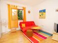 Living room Sabunike, Living room in the studio-apartment, (pet friendly) and WiFi.