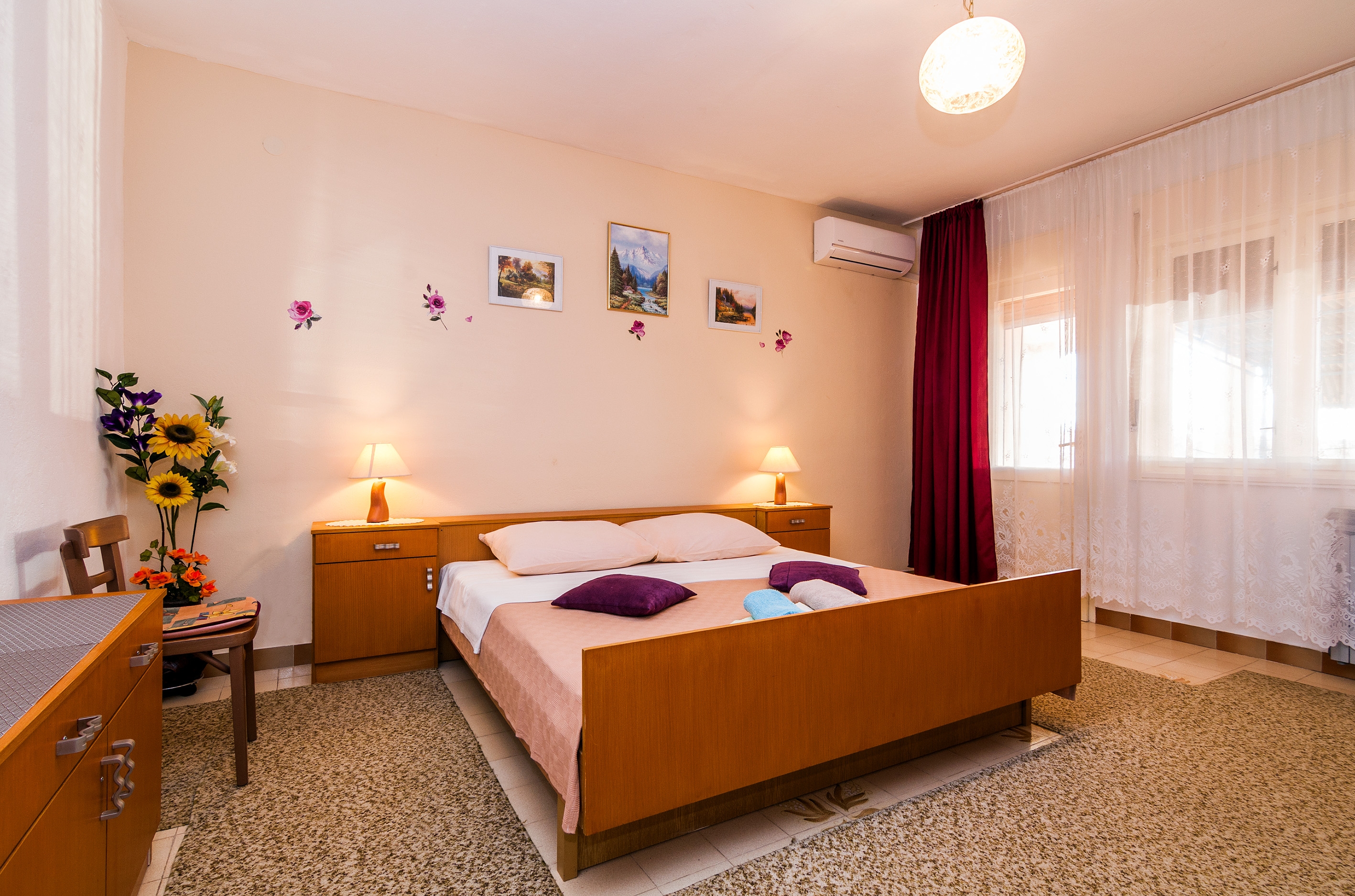 Ferienwohnung im Ort Privlaka (Zadar), Kapazit&aum Ferienwohnung in Dalmatien