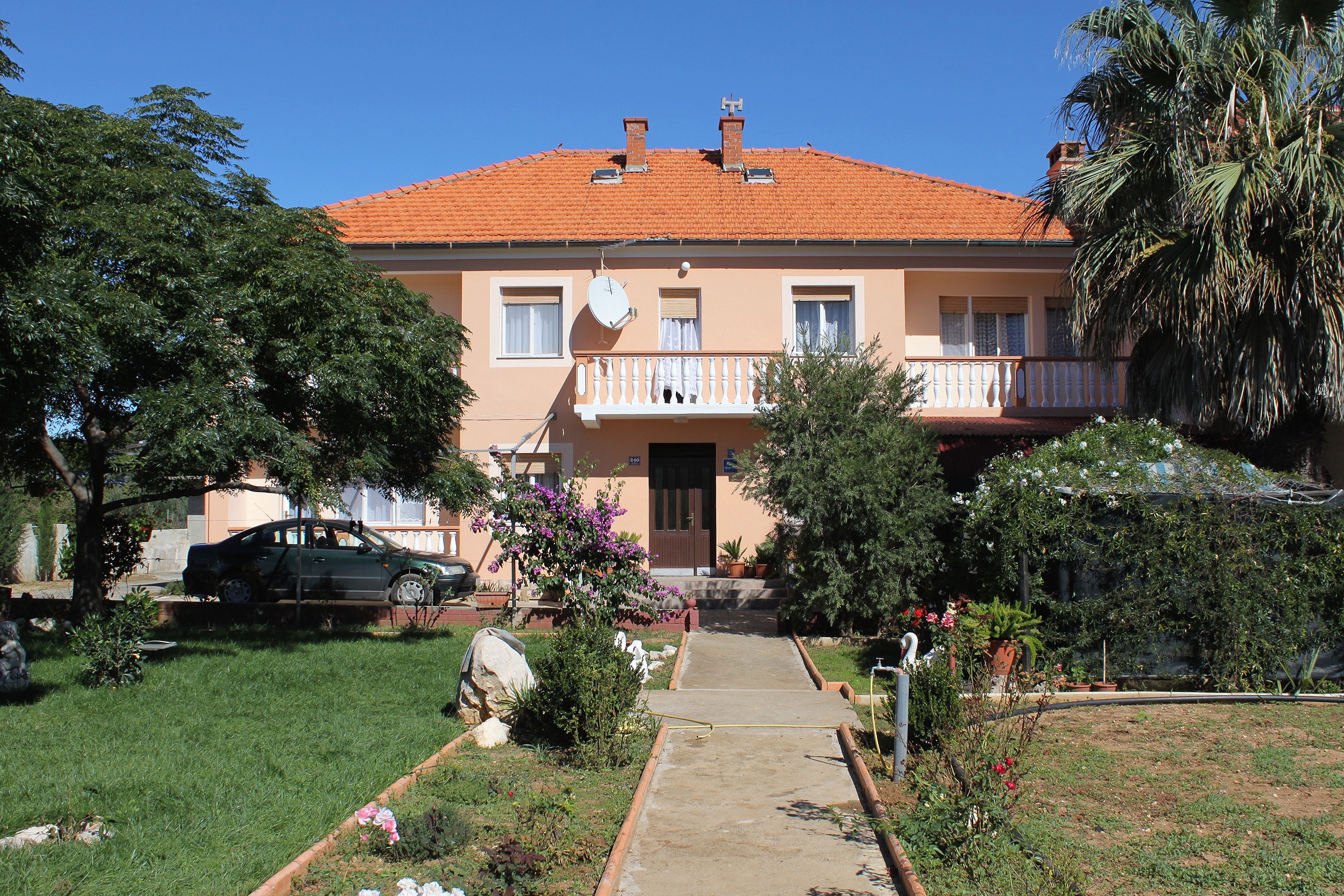 Ferienwohnung im Ort Privlaka (Zadar), Kapazit&aum Ferienwohnung in Dalmatien