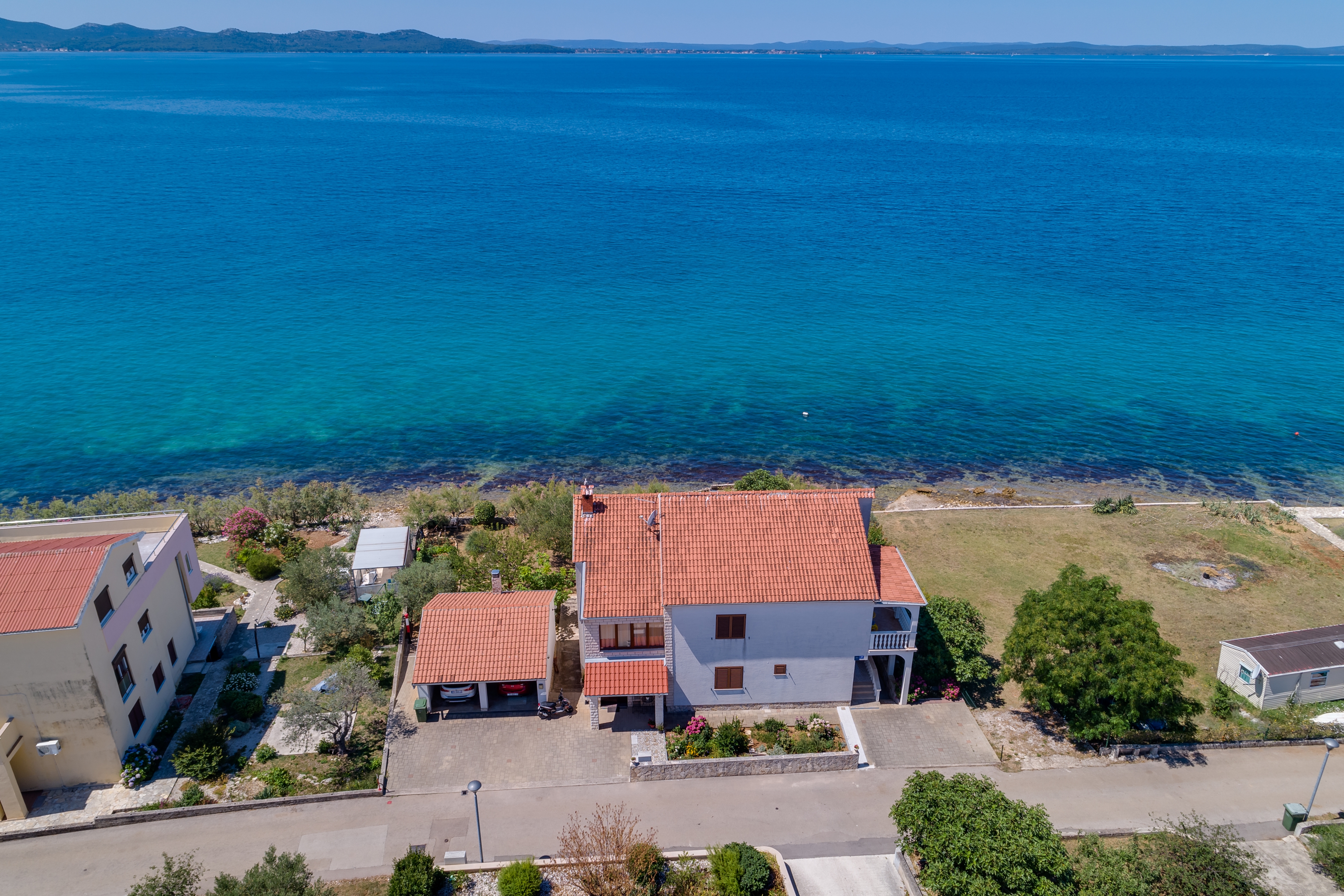 Jednosobni apartman uz plažu Kožino, Zadar  A-c