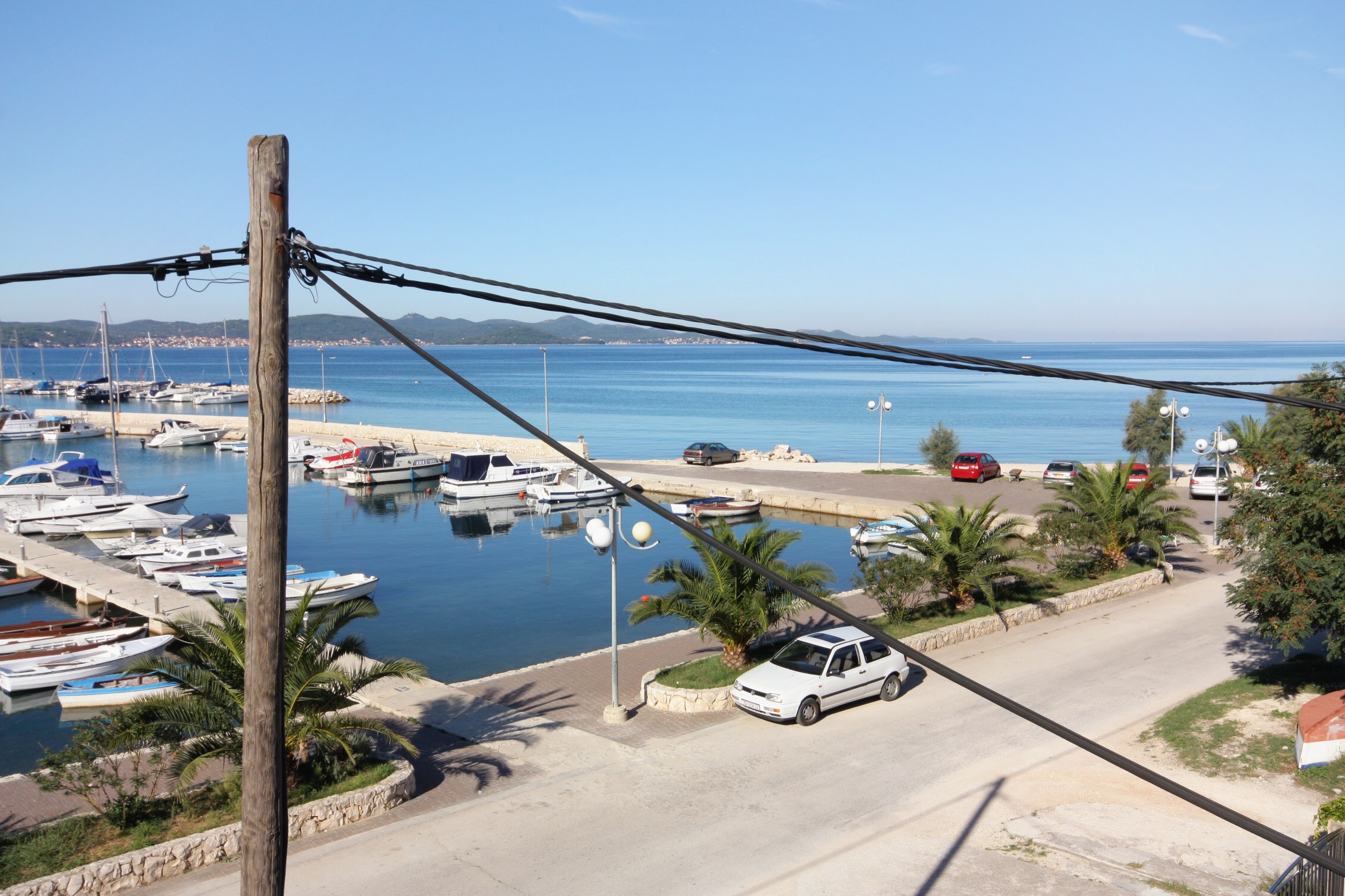 Studio flat with terrace and sea view Bibinje, Zadar  AS-a