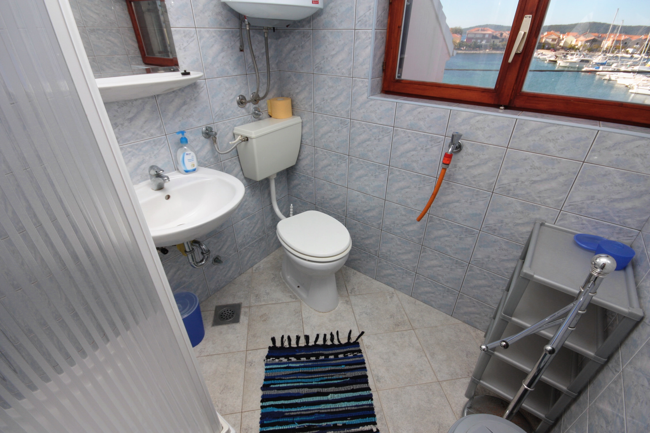 Studio flat with terrace and sea view Bibinje, Zadar  AS-b