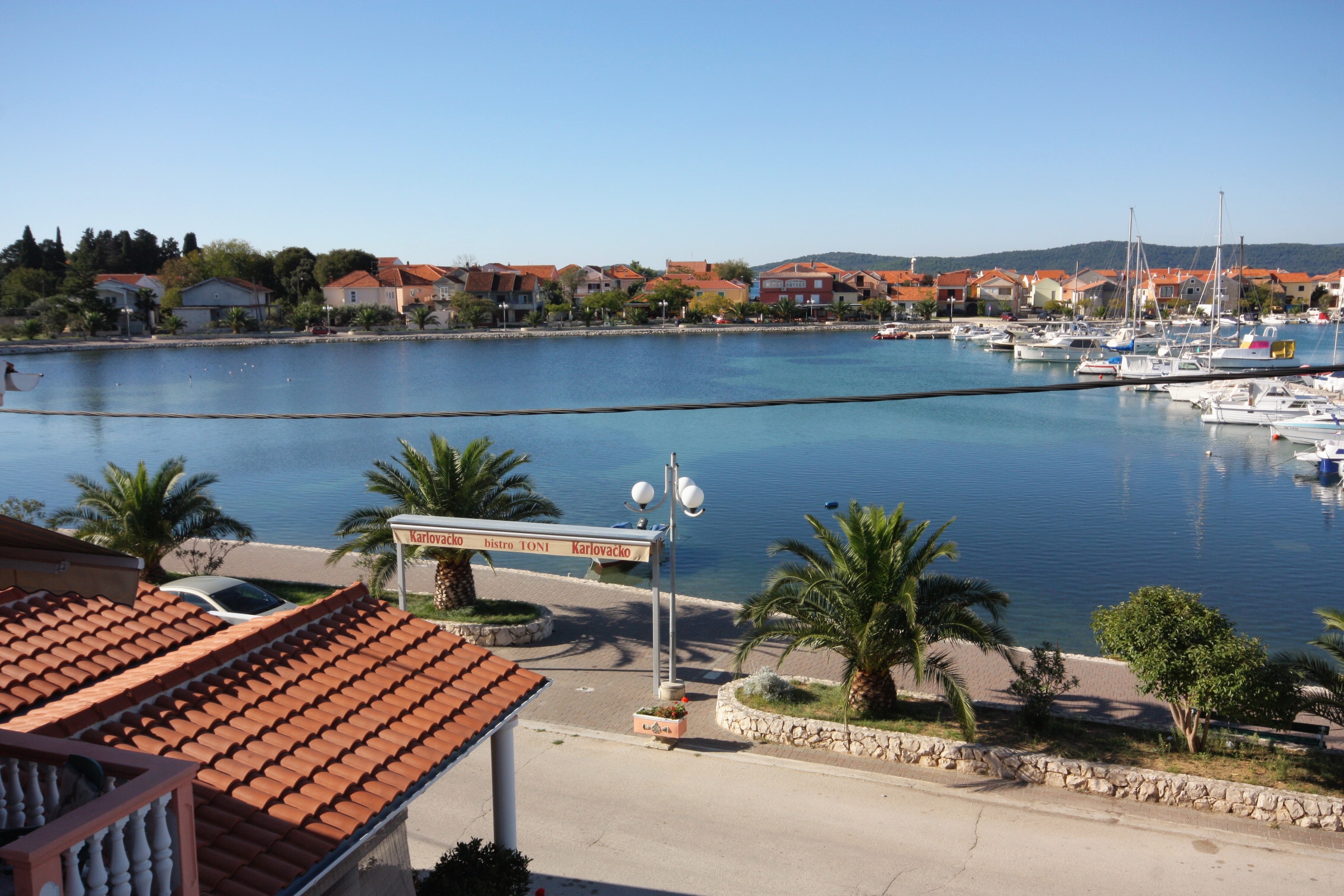 Studio flat with terrace and sea view Bibinje, Zadar  AS-b