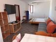 Living room Bibinje, Living room in the studio-apartment, air condition available and WiFi.
