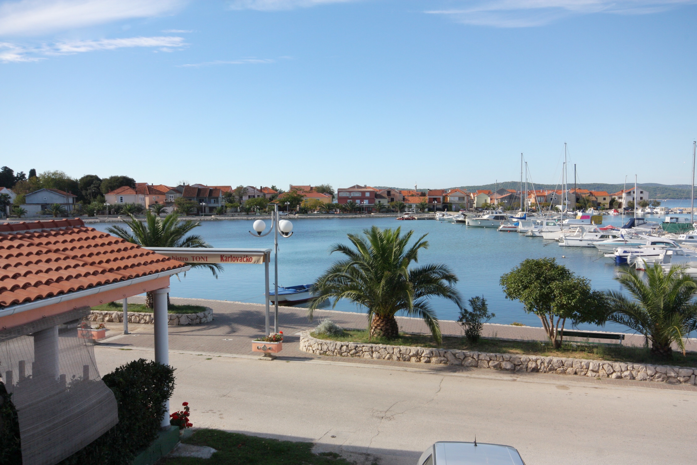 Studio flat with balcony and sea view Bibinje, Zadar  AS-d