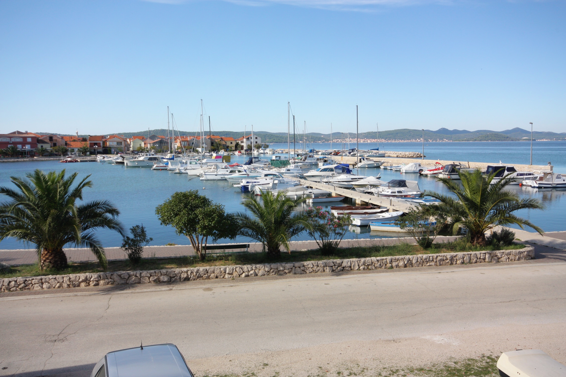 Studio flat with balcony and sea view Bibinje, Zadar  AS-d