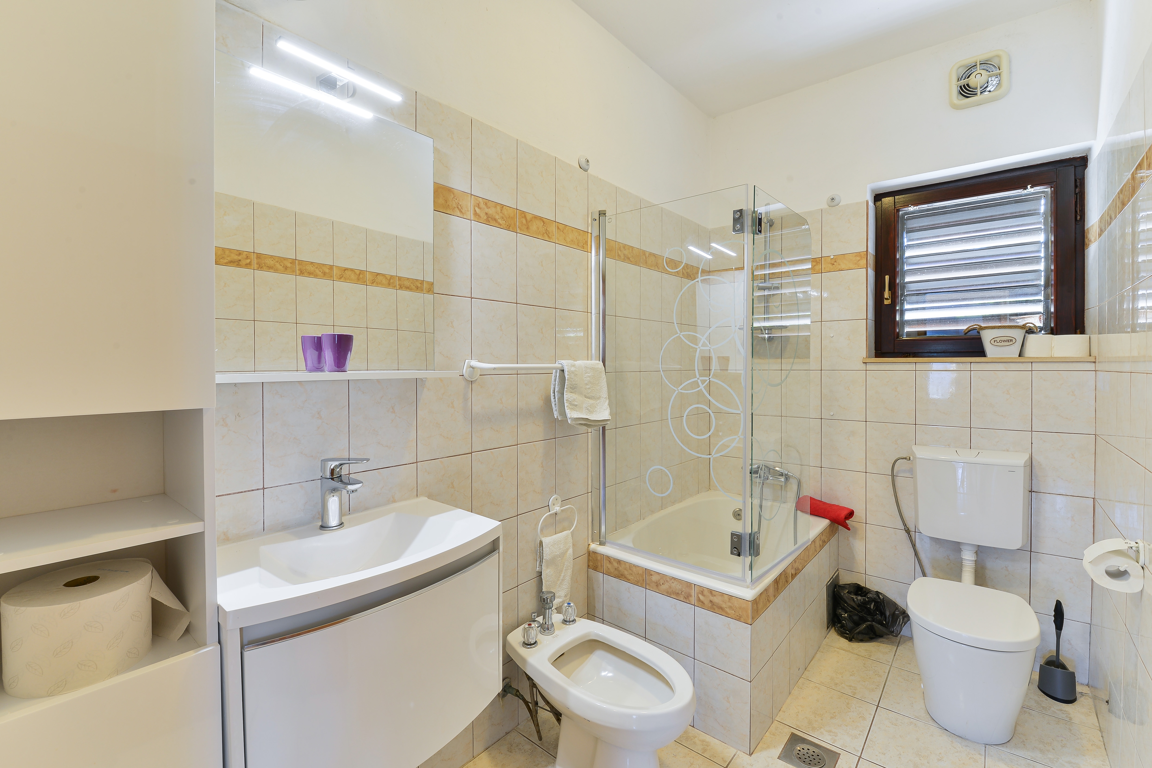 Two bedroom apartment with terrace Privlaka, Zadar  A-c