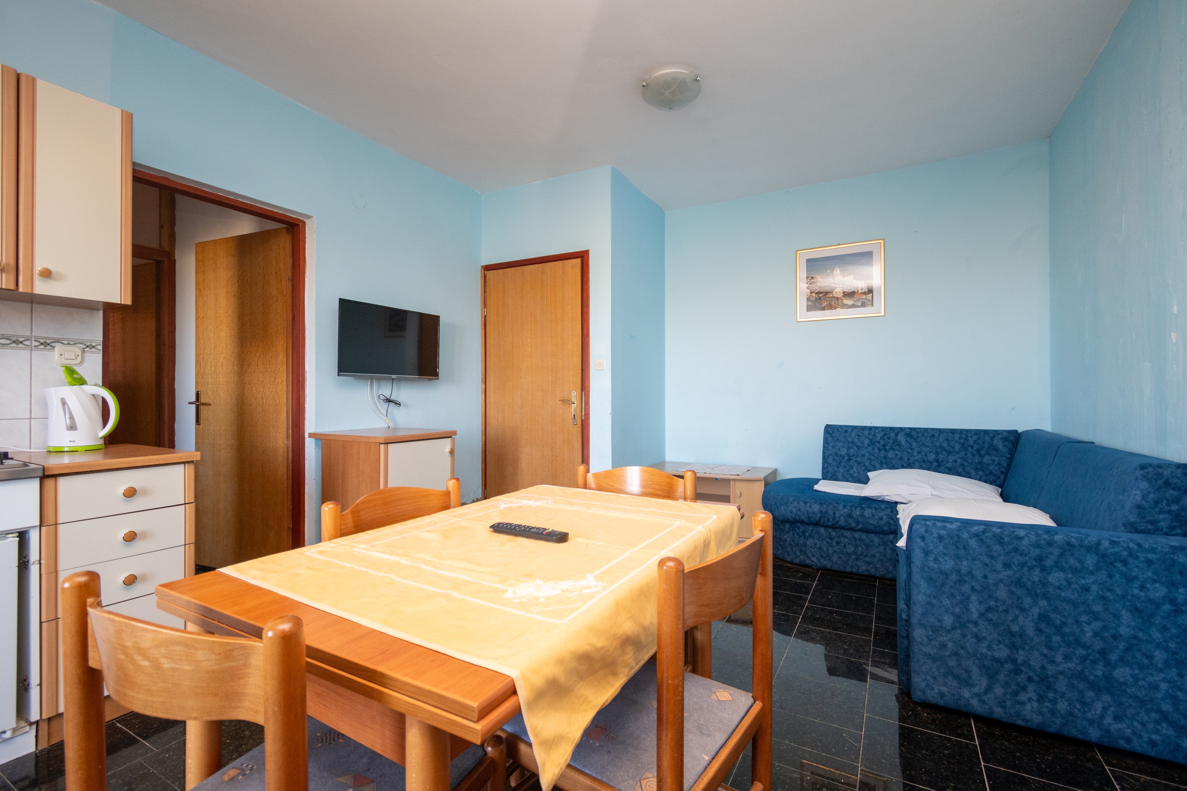 Jednosobni apartman uz plažu Ražanac, Zadar  A-c