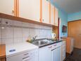 Ražanac, Kitchen in the apartment, (pet friendly) and WiFi.
