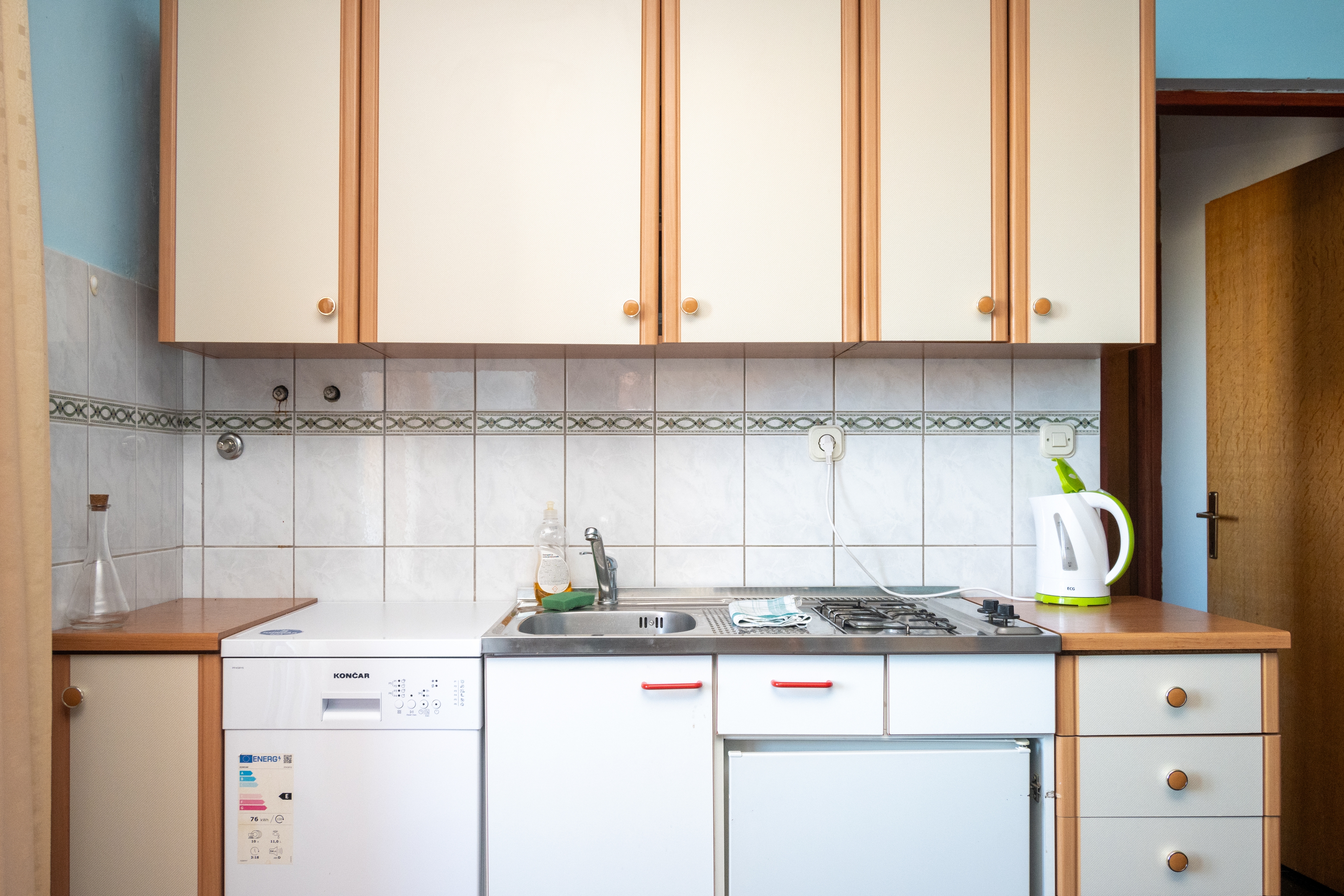 Jednosobni apartman uz plažu Ražanac, Zadar  A-c