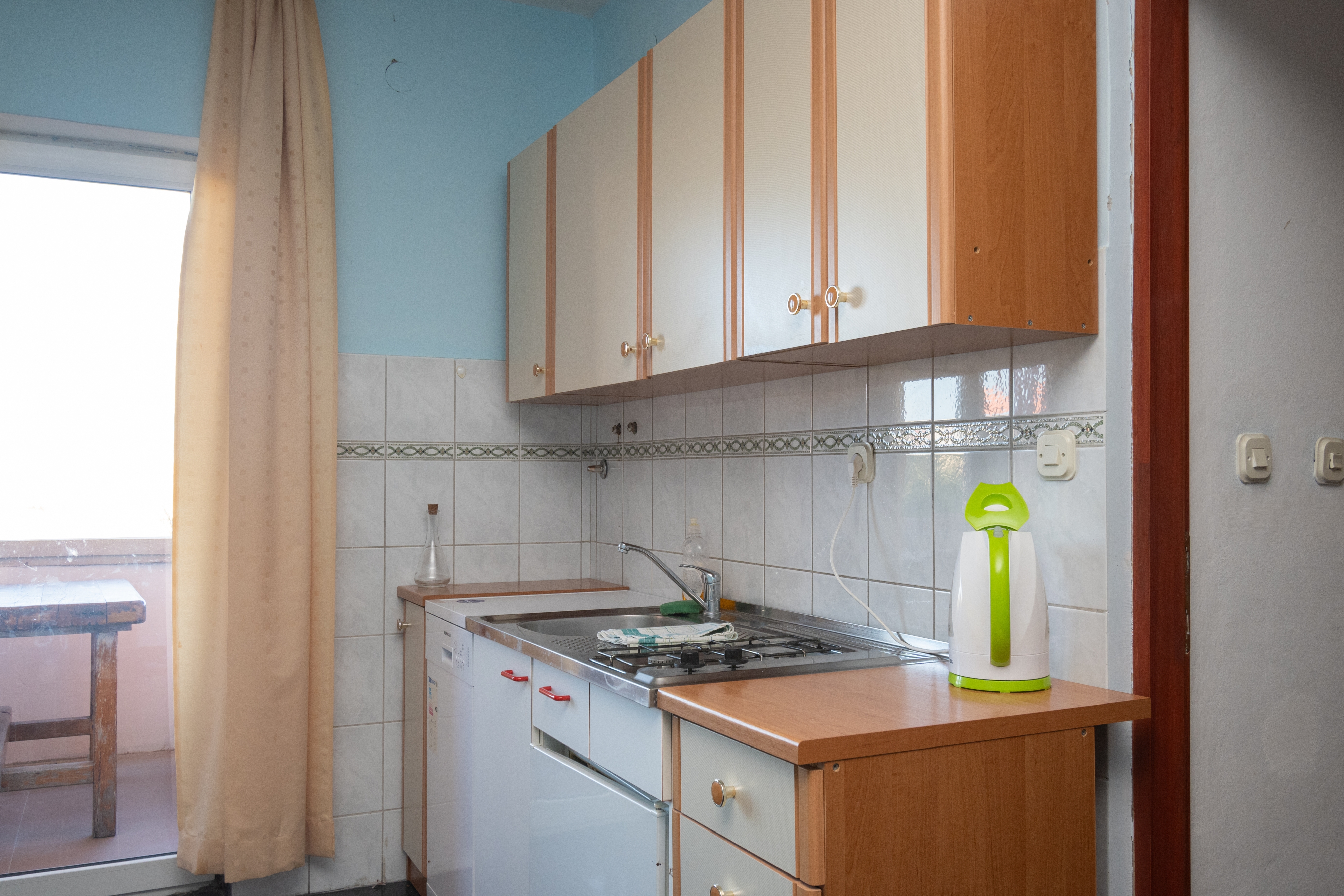 Jednosobni apartman uz plažu Ražanac, Zadar  A-c