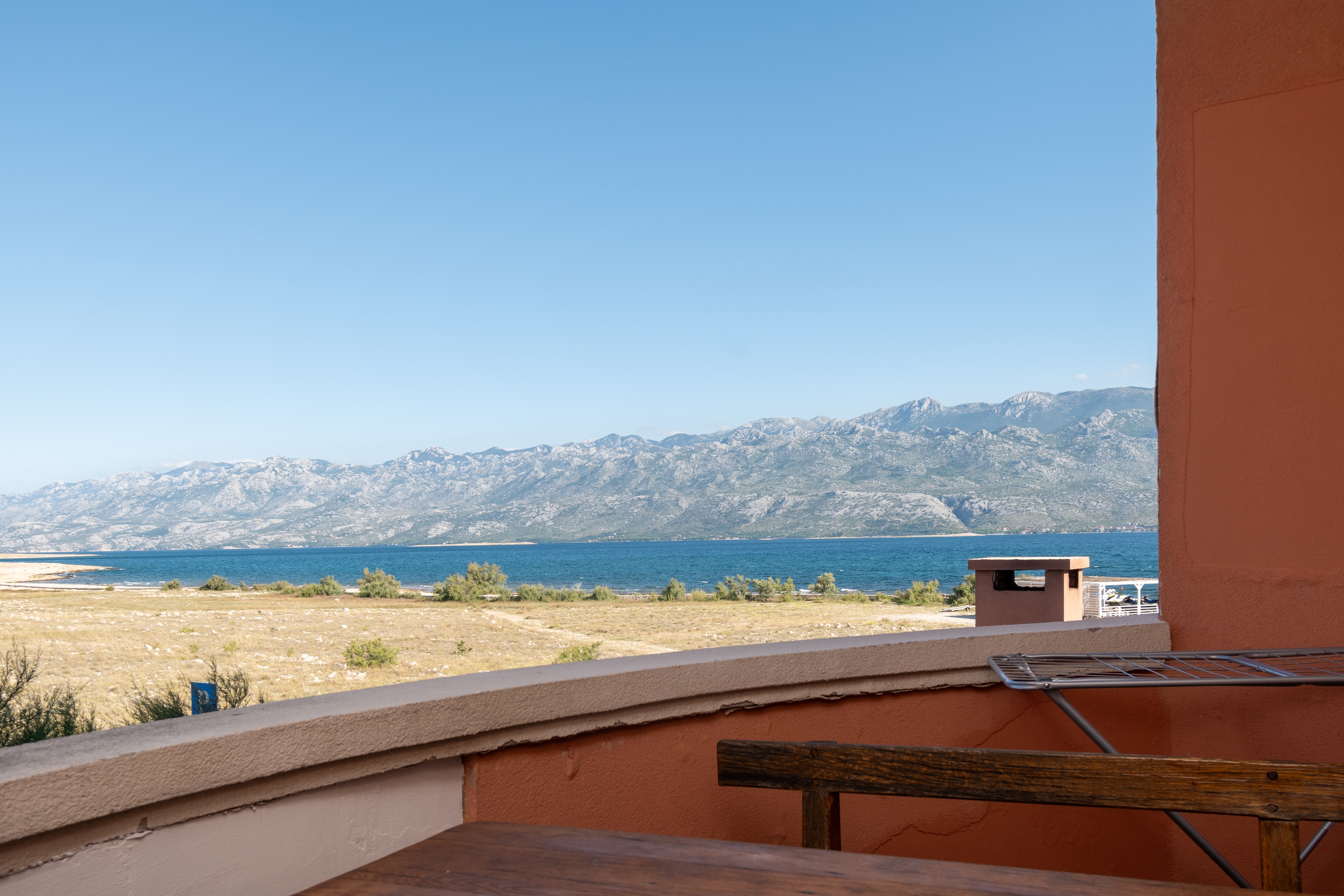 Jednosobni apartman uz plažu Ražanac, Zadar  A-c