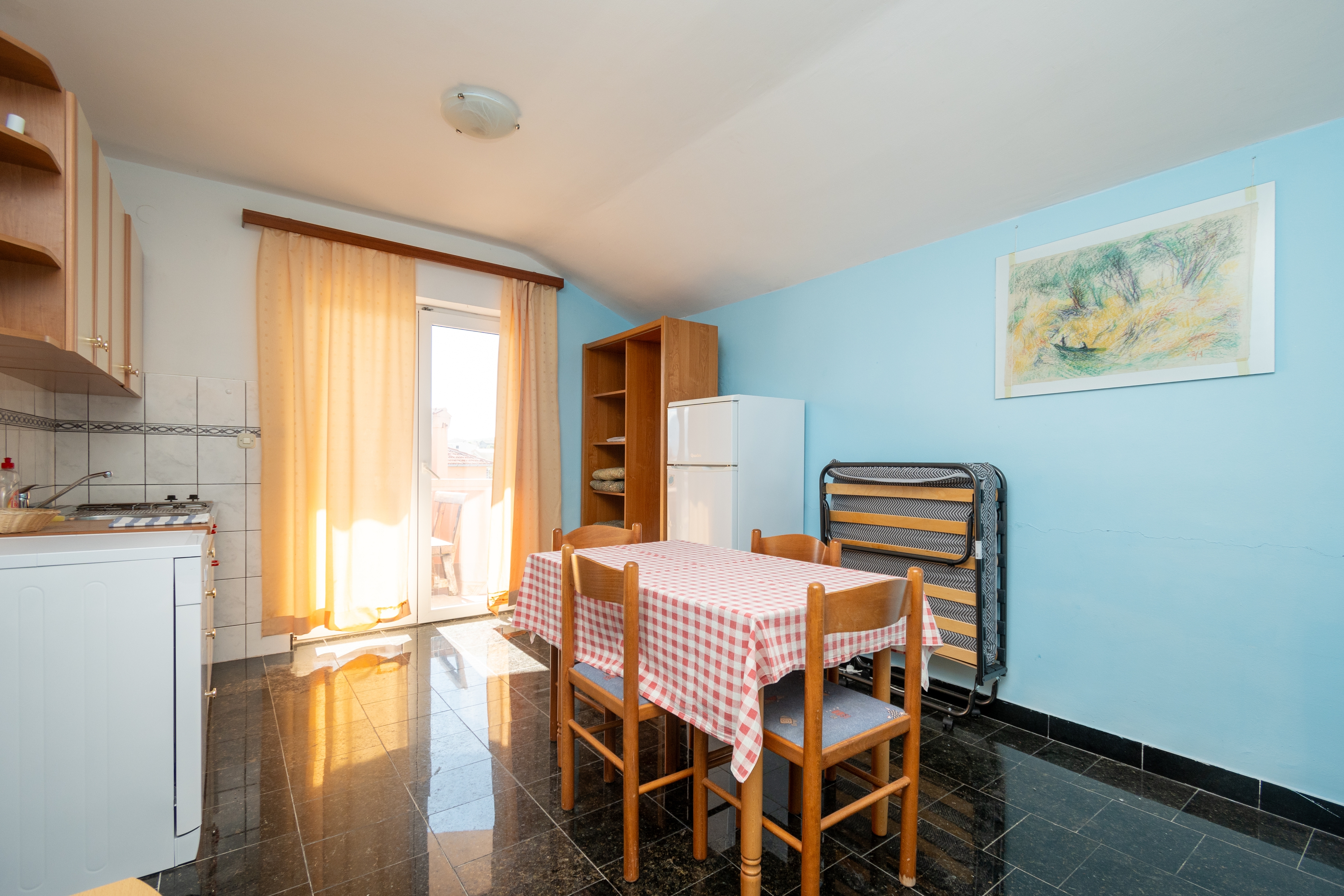 Jednosobni apartman uz plažu Ražanac, Zadar  A-e