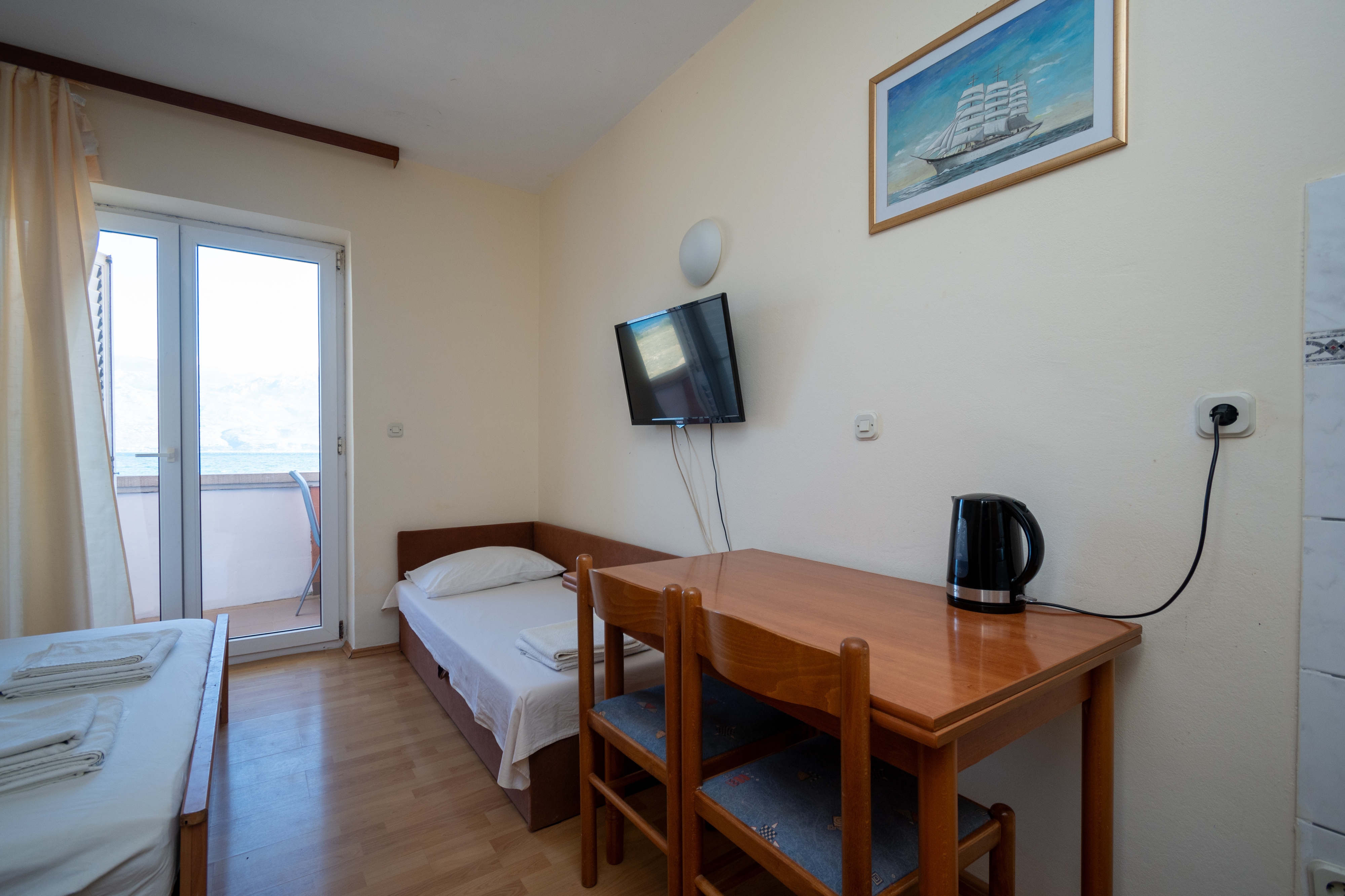 Studio apartman uz plažu Ražanac, Zadar  AS-a