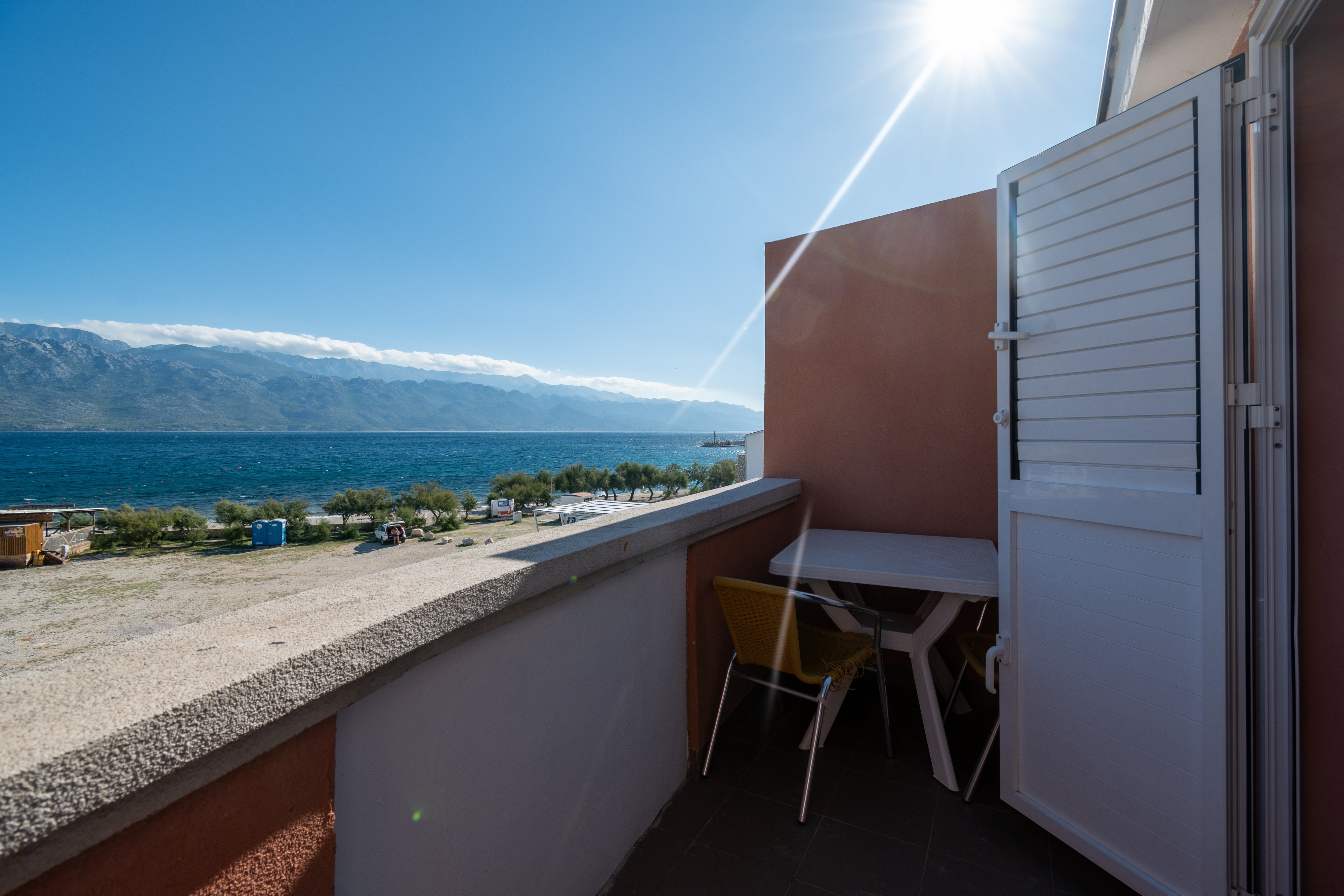 Studio apartman uz plažu Ražanac, Zadar  AS-c