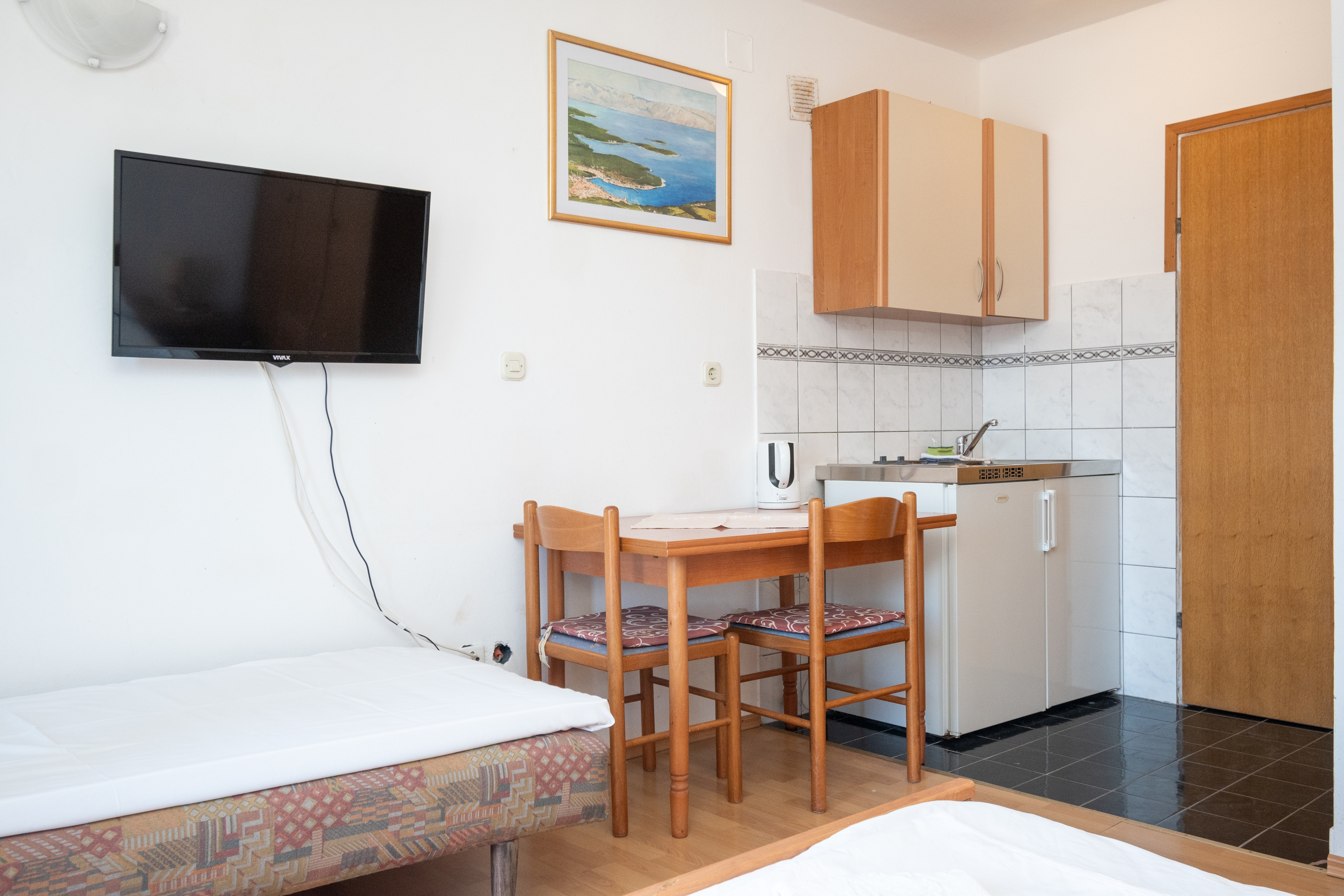 Studio apartman uz plažu Ražanac, Zadar  AS-c