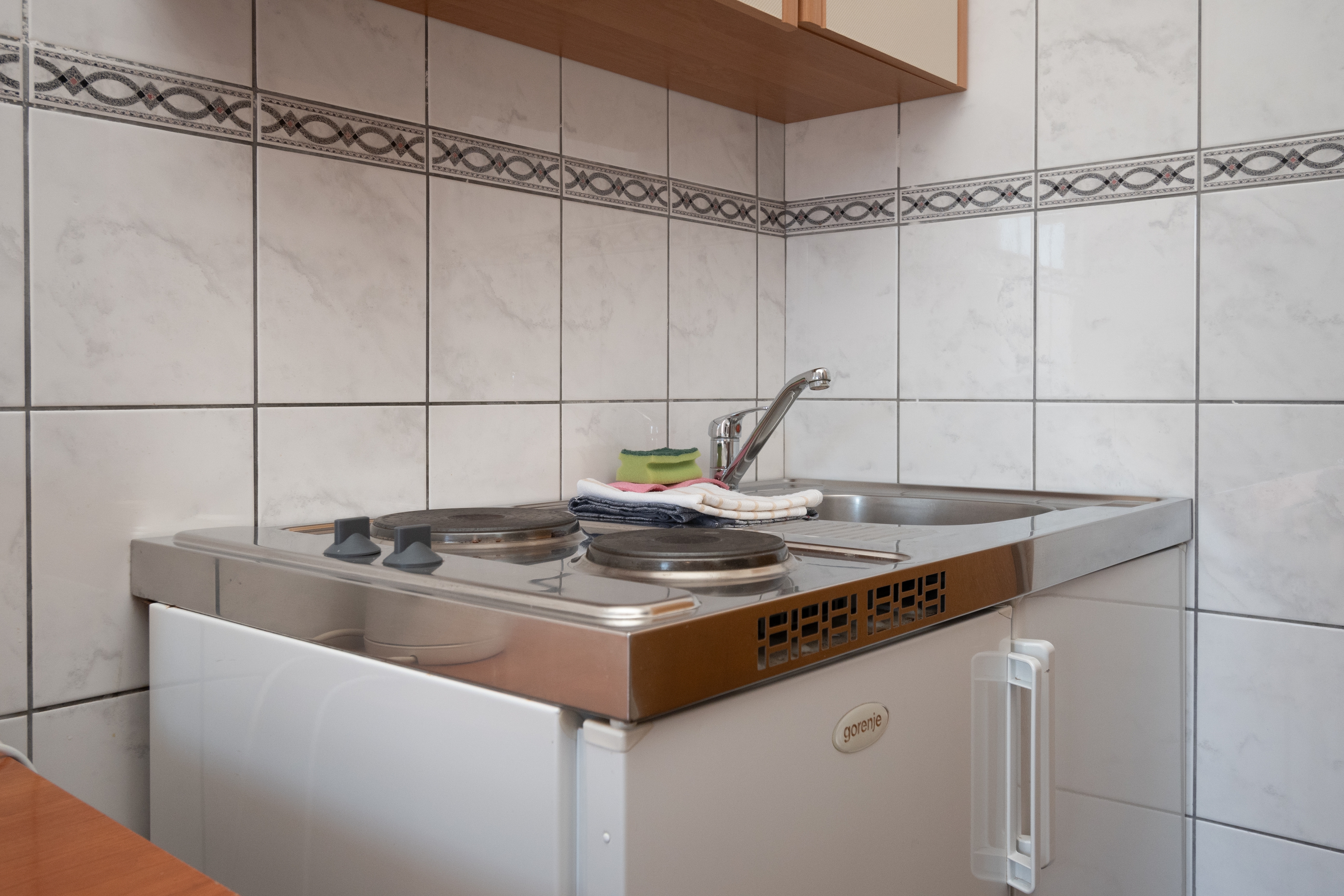 Studio apartman uz plažu Ražanac, Zadar  AS-c