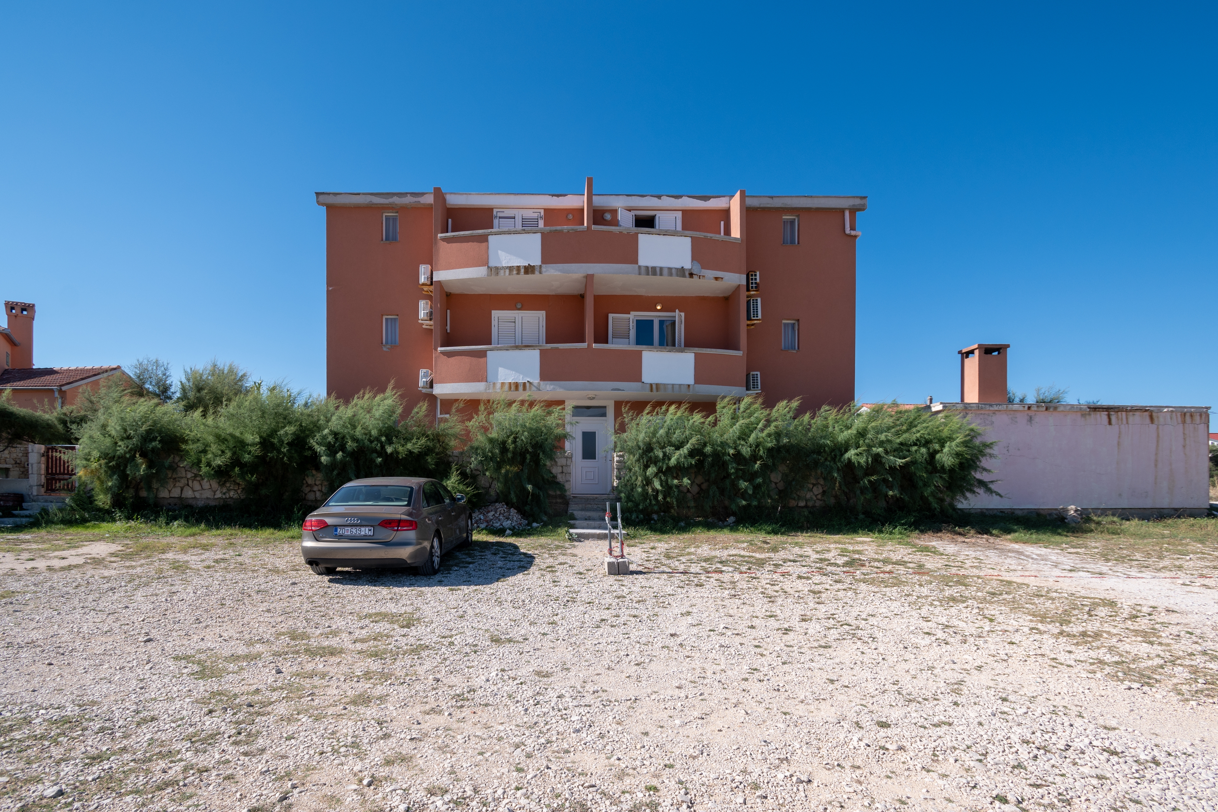 Jednosobni apartman uz plažu Ražanac, Zadar  A-c