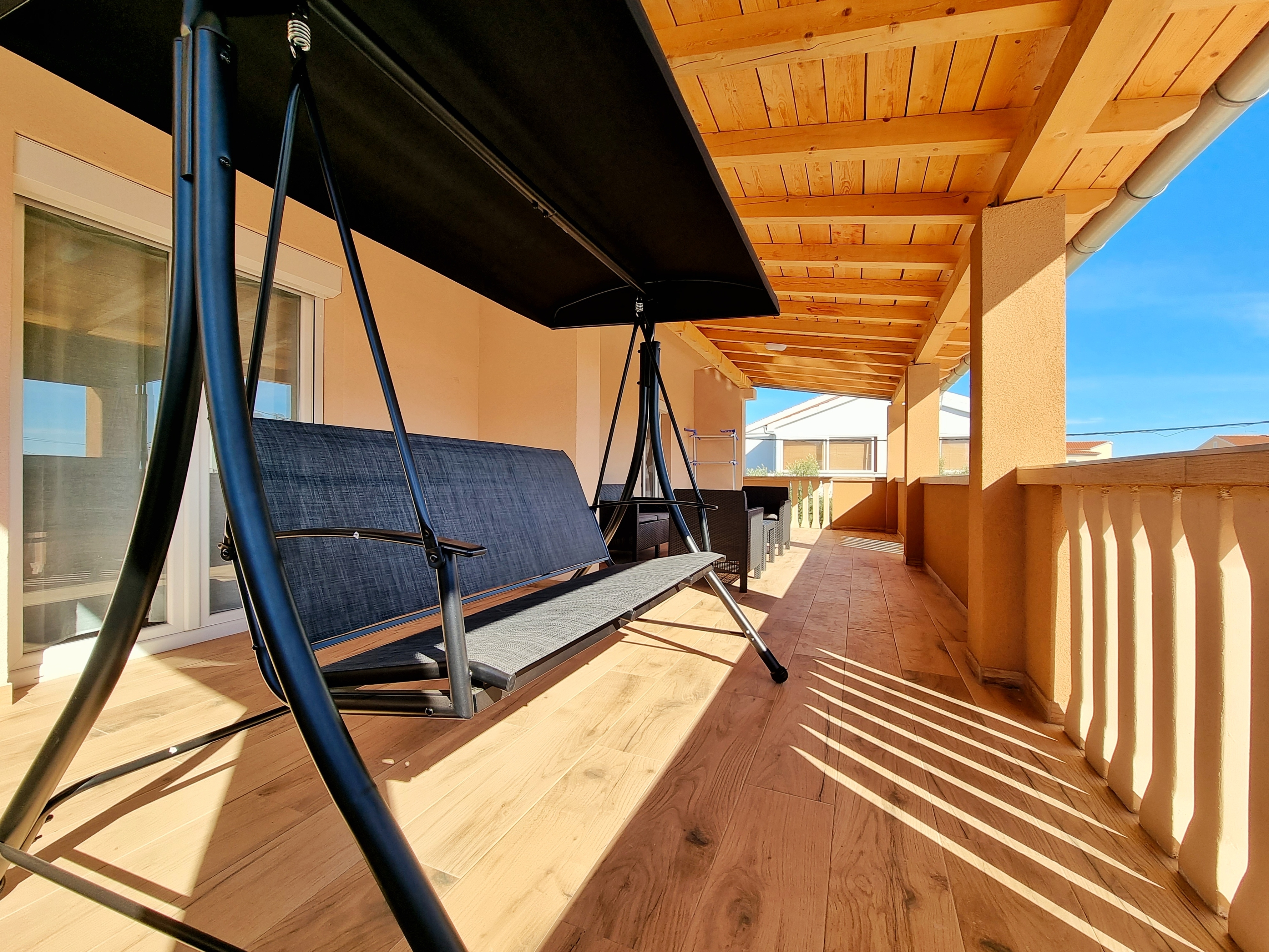 Two bedroom apartment with terrace Bibinje, Zadar (A-5778-a)