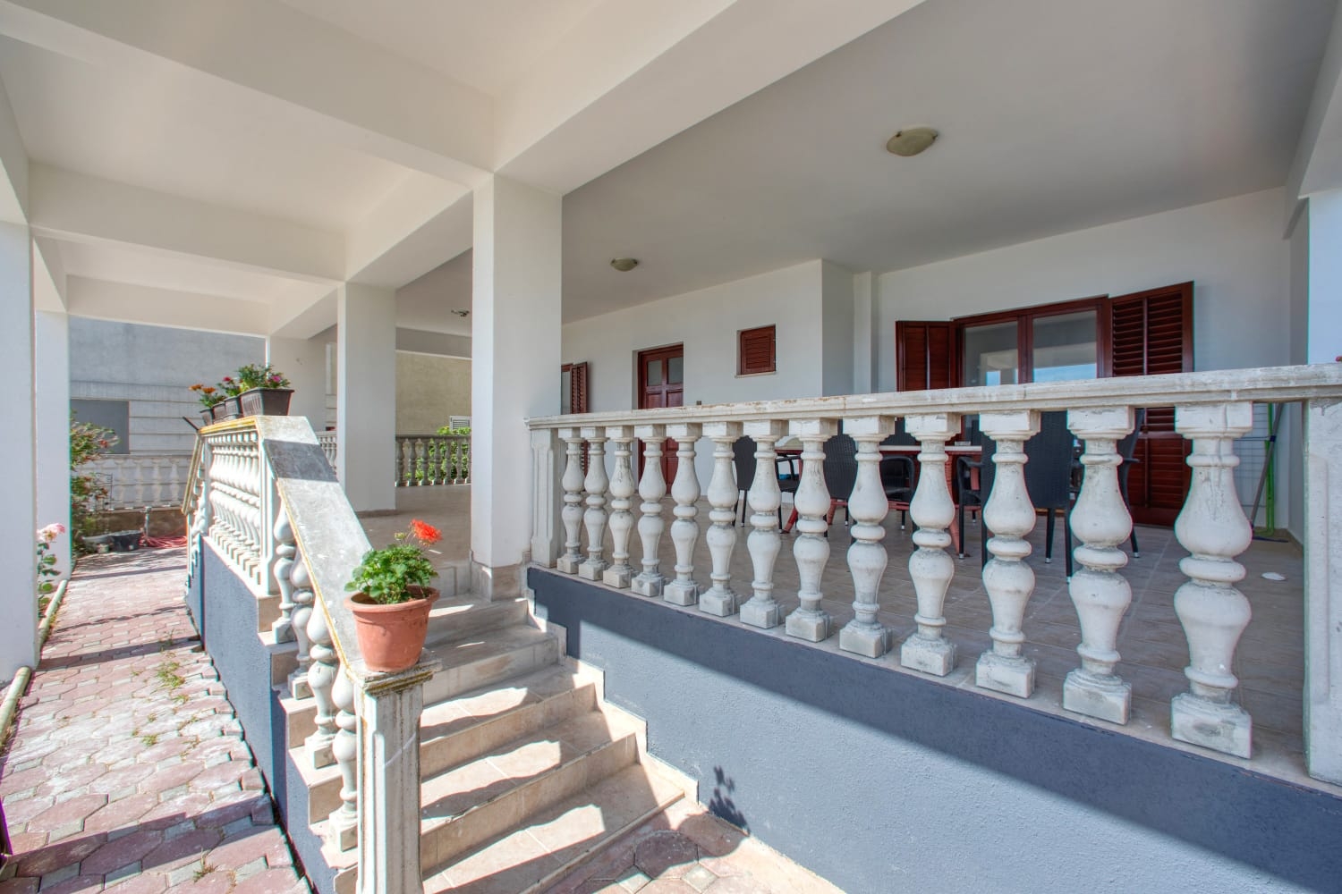 Three bedroom apartment near beach Bibinje, Zadar  A-d