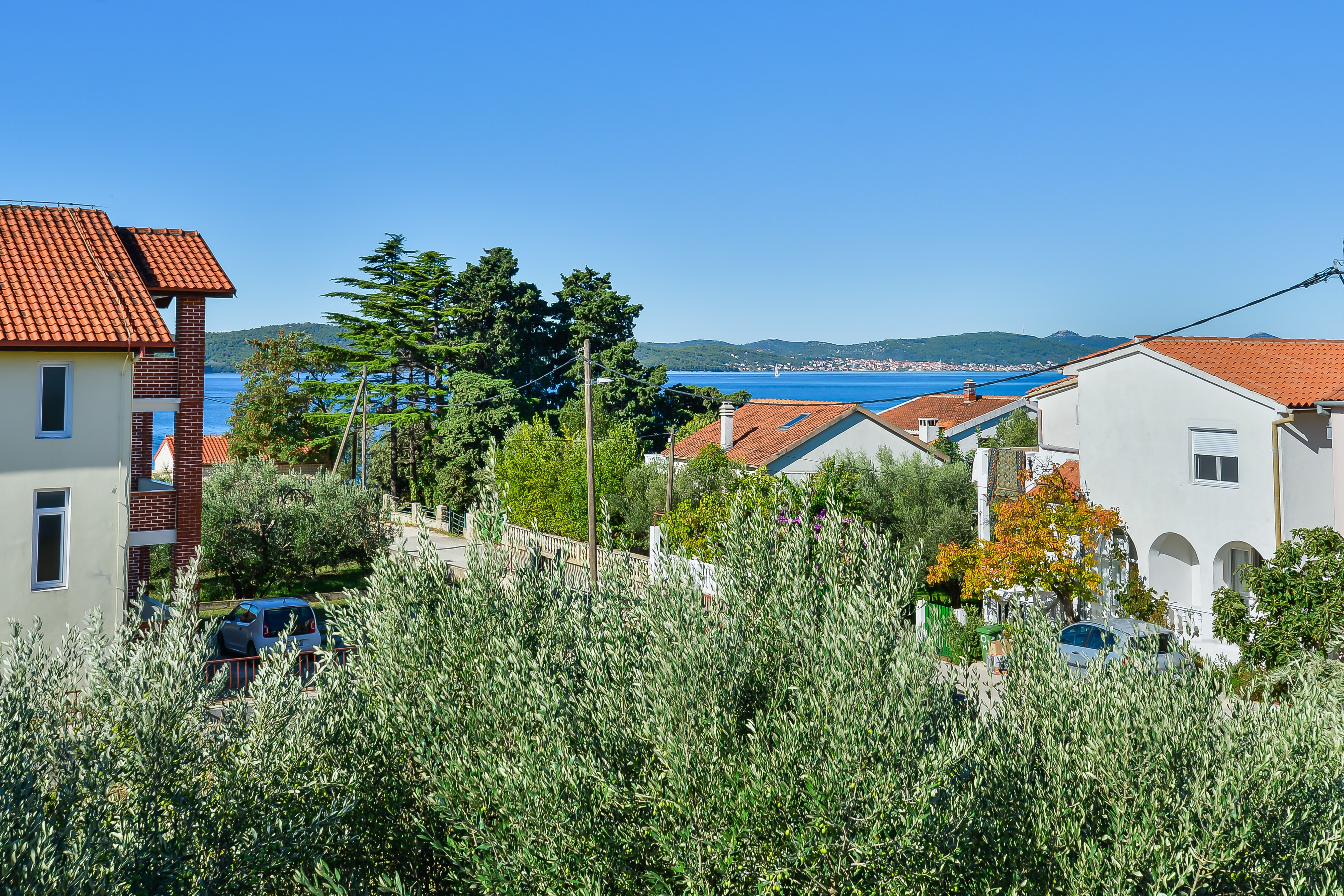One bedroom apartment with balcony and sea view Bibinje, Zadar  A-a