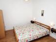 Bedroom 1 Vrsi - Mulo, Bedroom 1 in the apartment, (pet friendly) and WiFi.