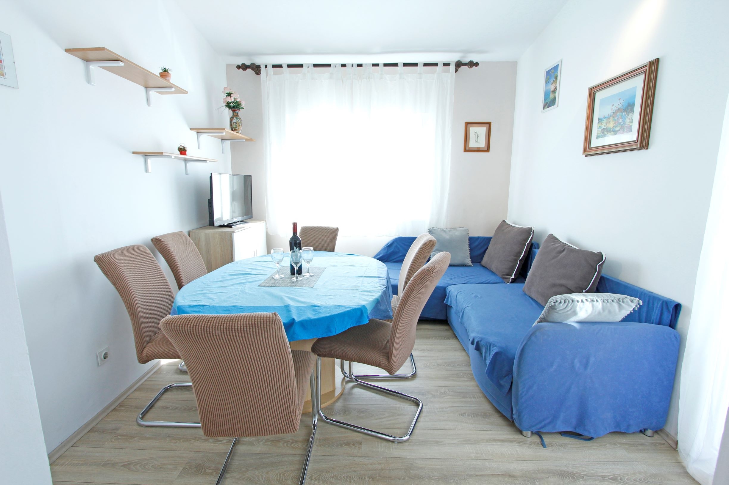 Three bedroom apartment with terrace Nin (Zadar) (A-5797-d)