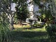 Nin, Zadar, Courtyard 5797 - Apartments with sandy beach.