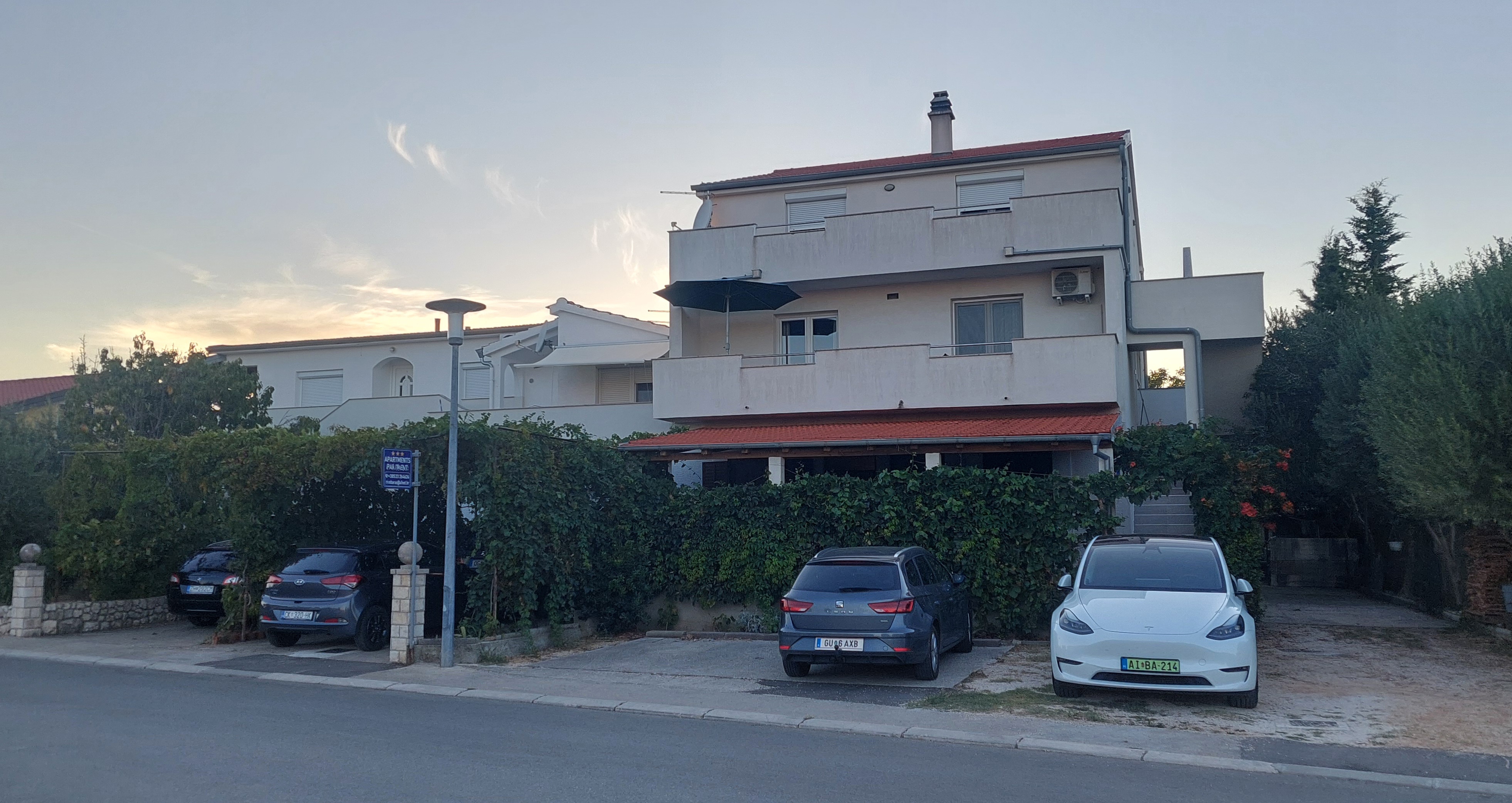 Dvosobni apartman s terasom Nin, Zadar  A-a