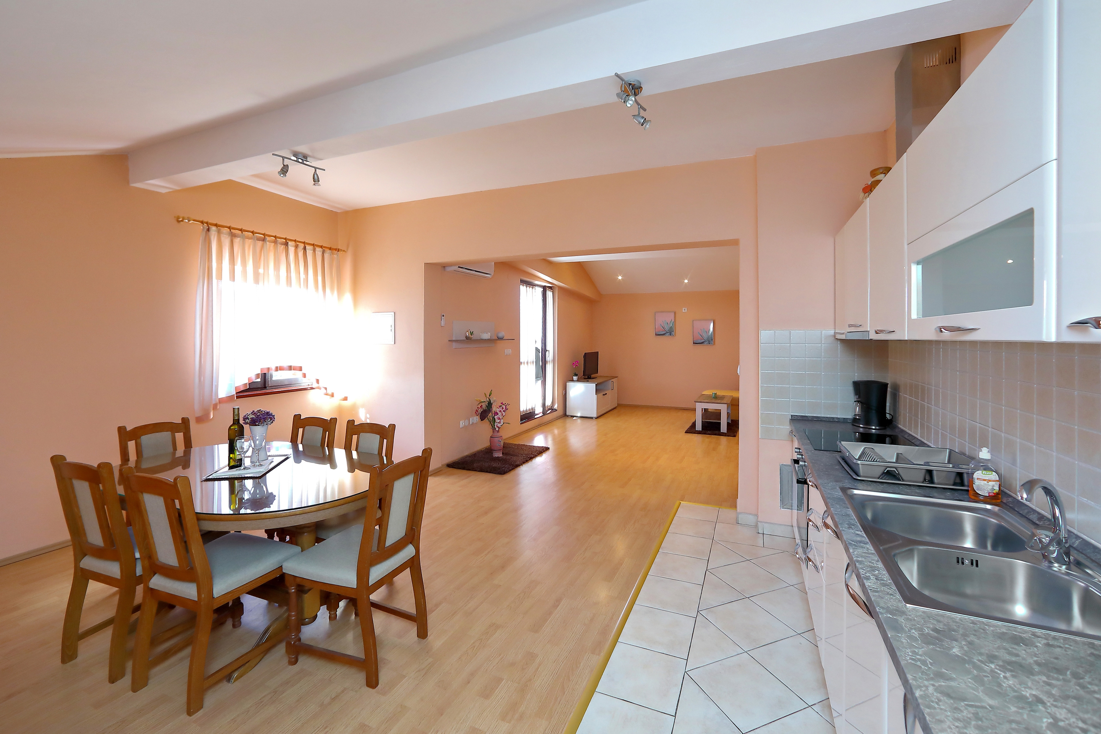Two bedroom apartment with terrace Bibinje, Zadar  A-b