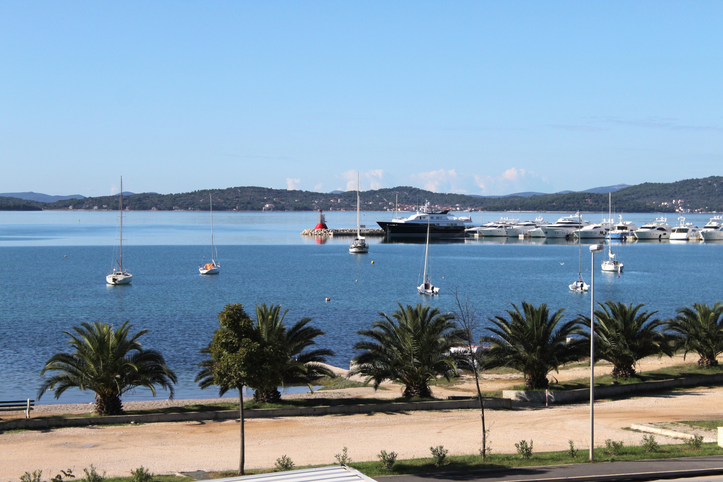Two bedroom apartment with terrace and sea view Sukošan, Zadar  A-a