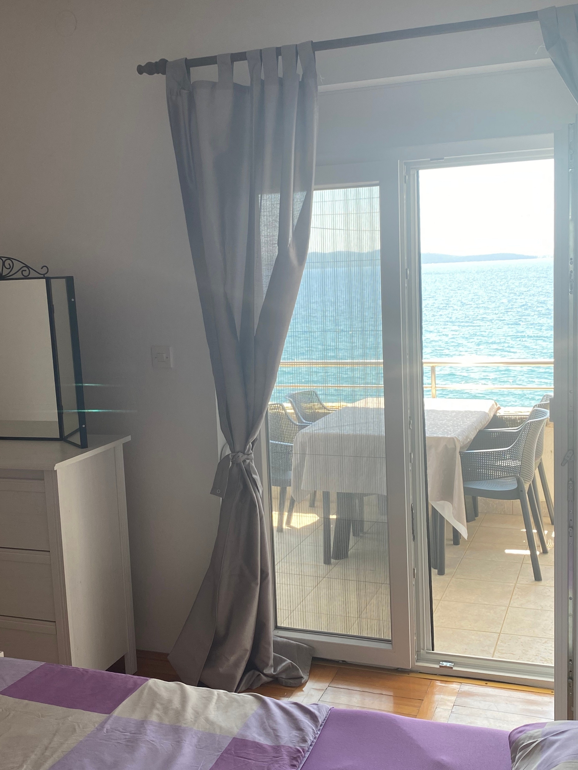 One bedroom apartment near beach Kožino, Zadar  A-c