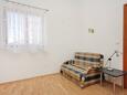 Obývací pokoj Vodice, Obývací pokoj v ubytování typu apartment, s klimatizací a WiFi.