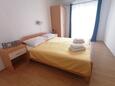 Ložnice Vodice, Ložnice v ubytování typu apartment, s klimatizací a WiFi.