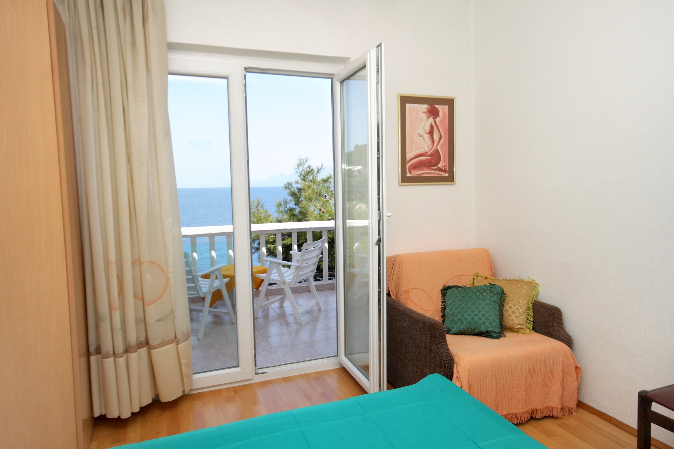 Four bedroom apartment with terrace and sea view Cove Torac, Hvar  A-a