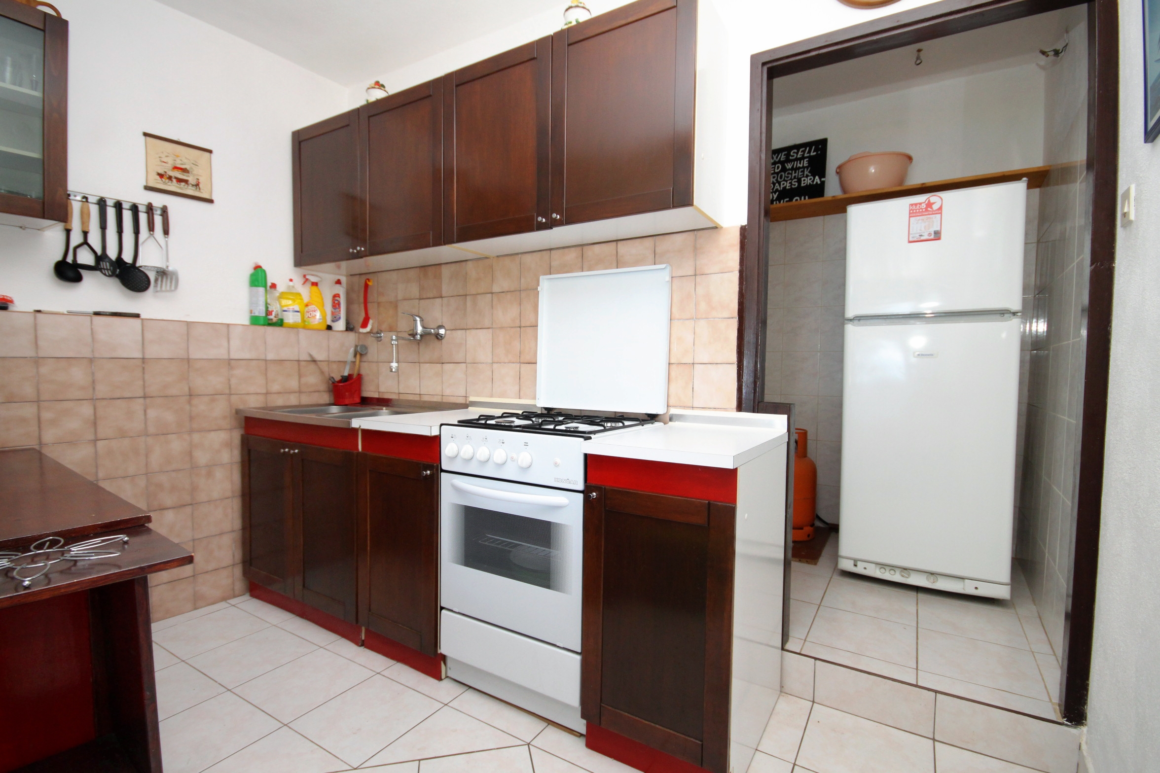 Four bedroom apartment with terrace and sea view Cove Torac, Hvar  A-a