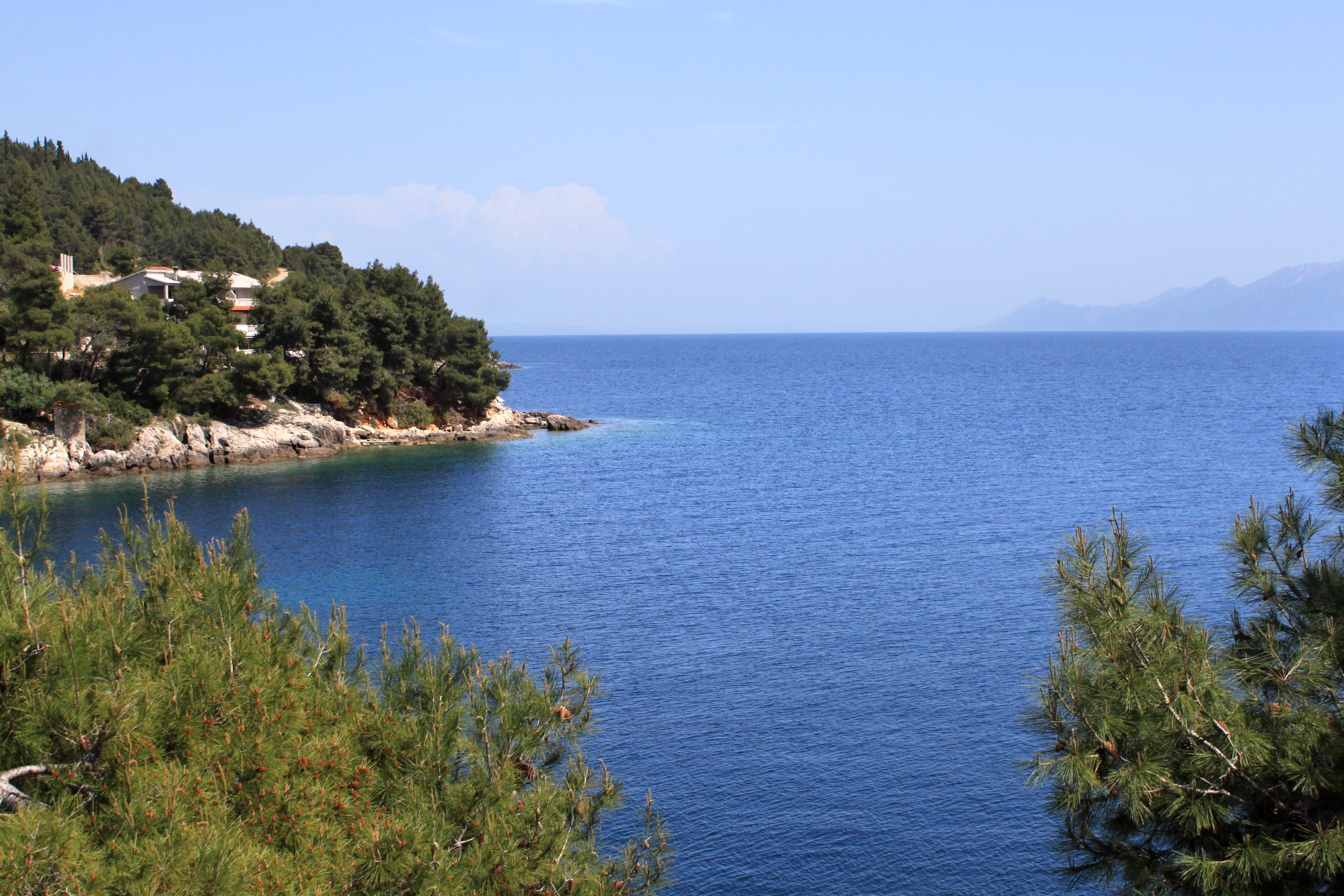 Four bedroom apartment with terrace and sea view Cove Torac, Hvar  A-a
