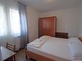 Ložnice Vinjerac, Ložnice v ubytování typu apartment, domácí mazlíčci povoleni a WiFi.