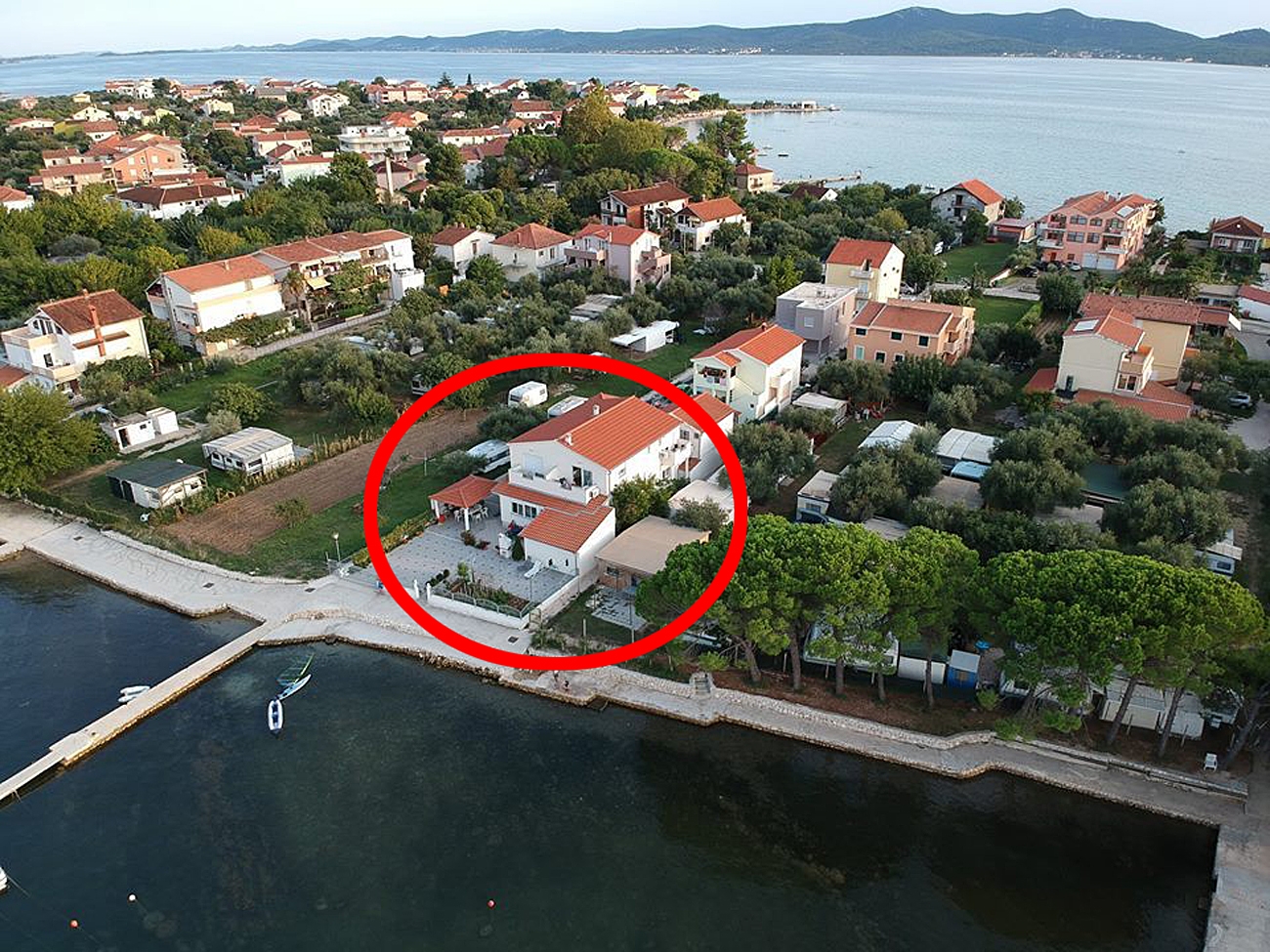 Studio apartman uz plažu Sukošan, Zadar  AS-b