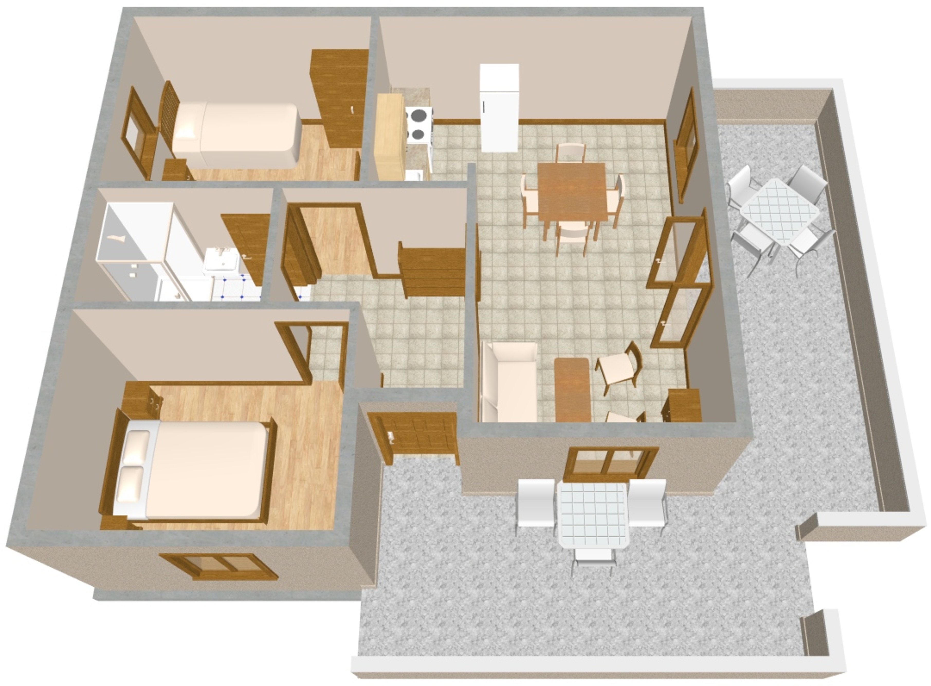 Two bedroom apartment near beach Mudri Dolac, Hvar  A-b